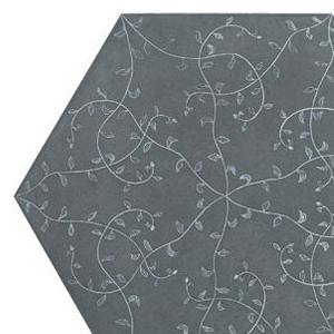Tendril hexagon 30x35