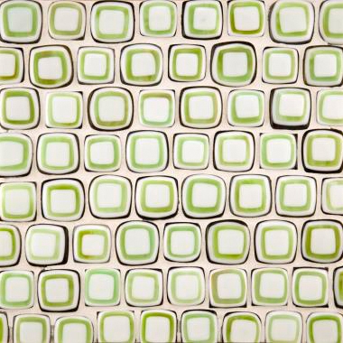 Quilt small squares glass mosaic