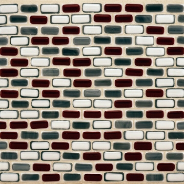 Mostrar el producto Mini quilt rectangles glass mosaic del fabricante Ann Sacks