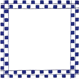Greca Melinda Blu 20x20