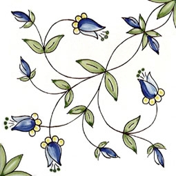 Produkt Gilda Blu 20x20 handmade ceramic tile, matt finish des Herstellers Giovanni De Maio anzeigen