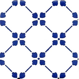 Palmettina Blu 10x10