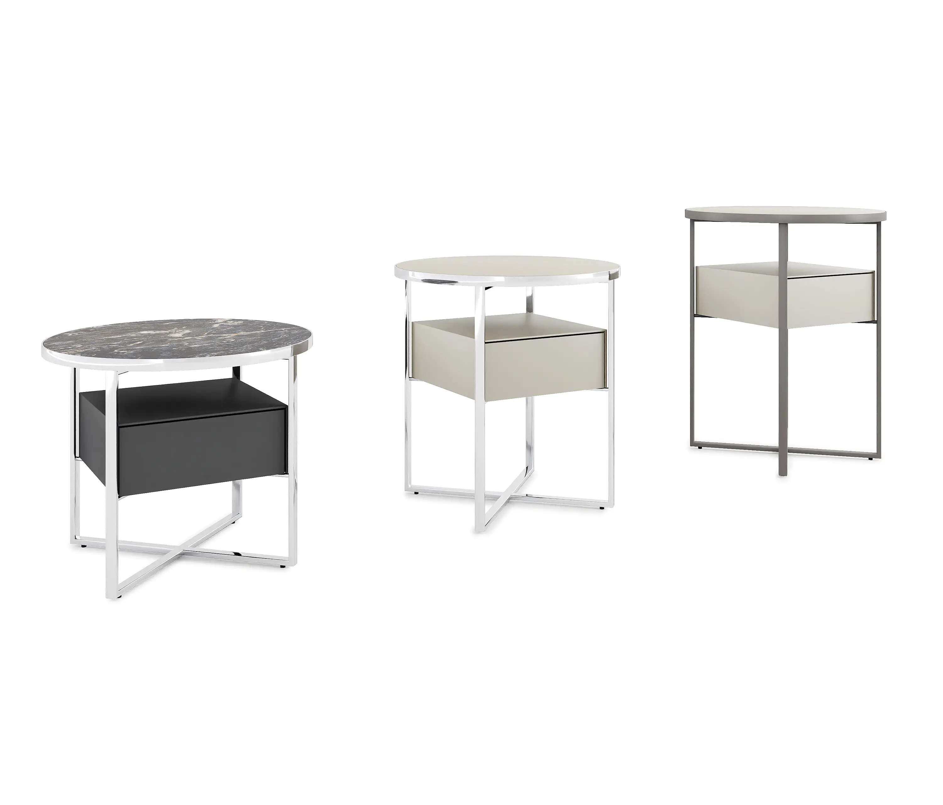Yomei - Minimize Round Plus Side-table