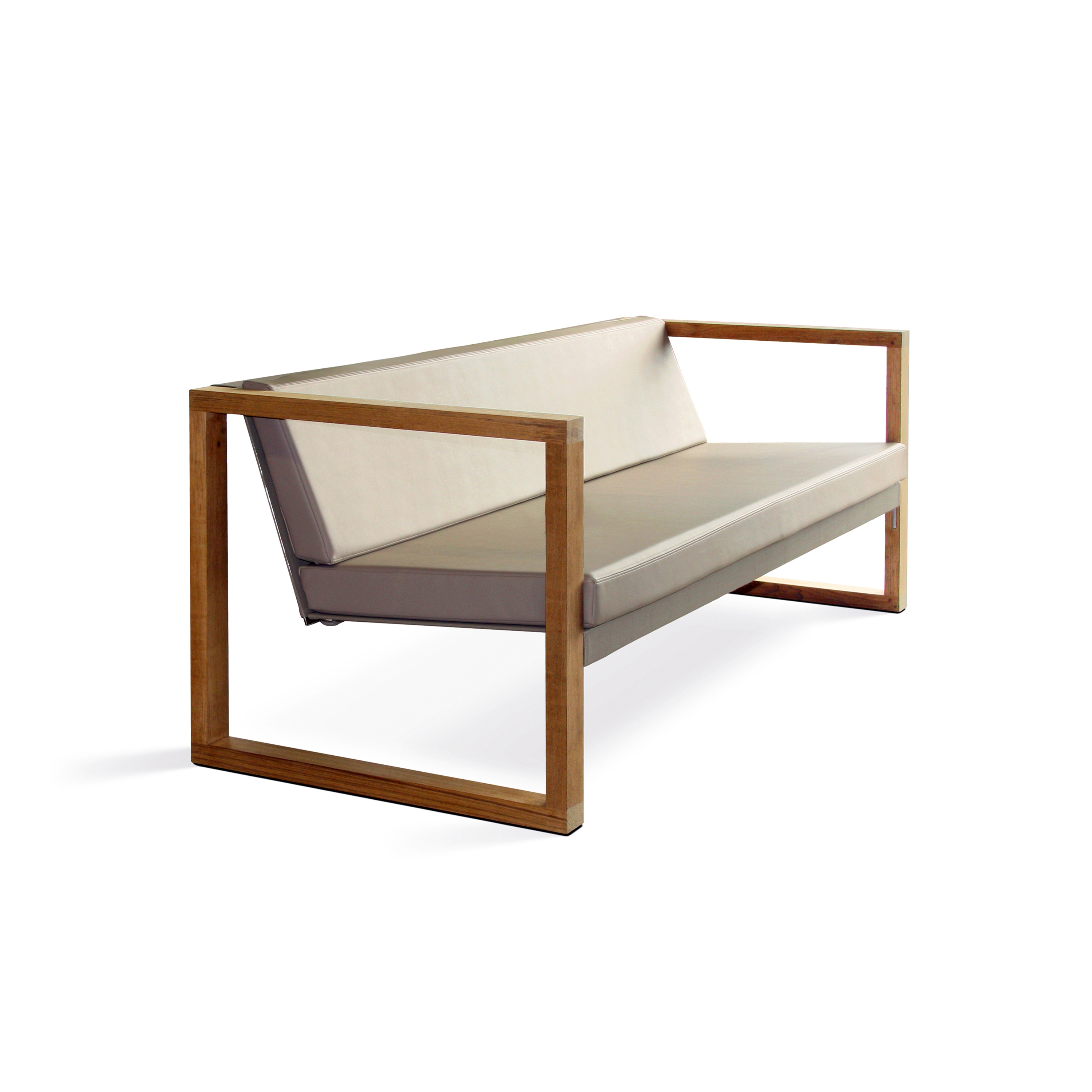 Display product Cima Lounge Banca Teak from manufacturer FueraDentro