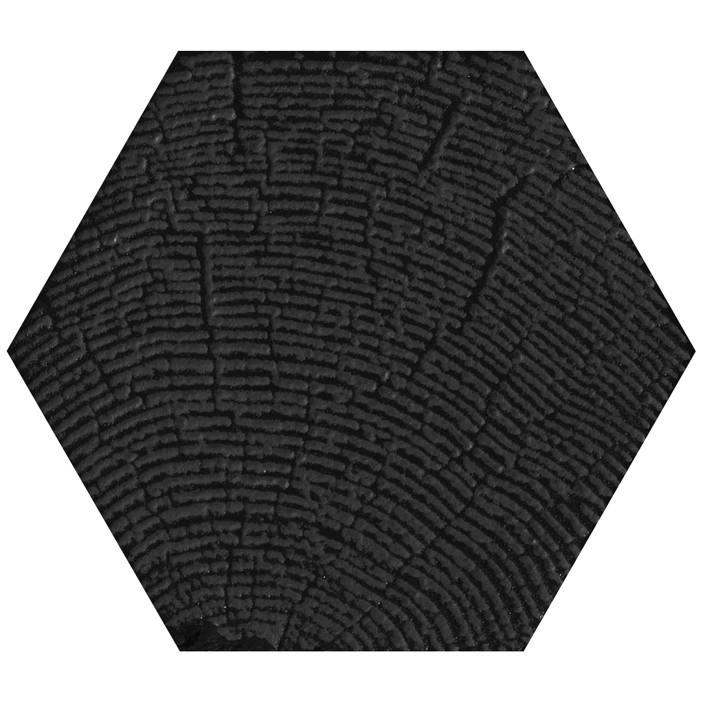 Display product Matiere Hexa-Style Arbre Black from manufacturer Settecento