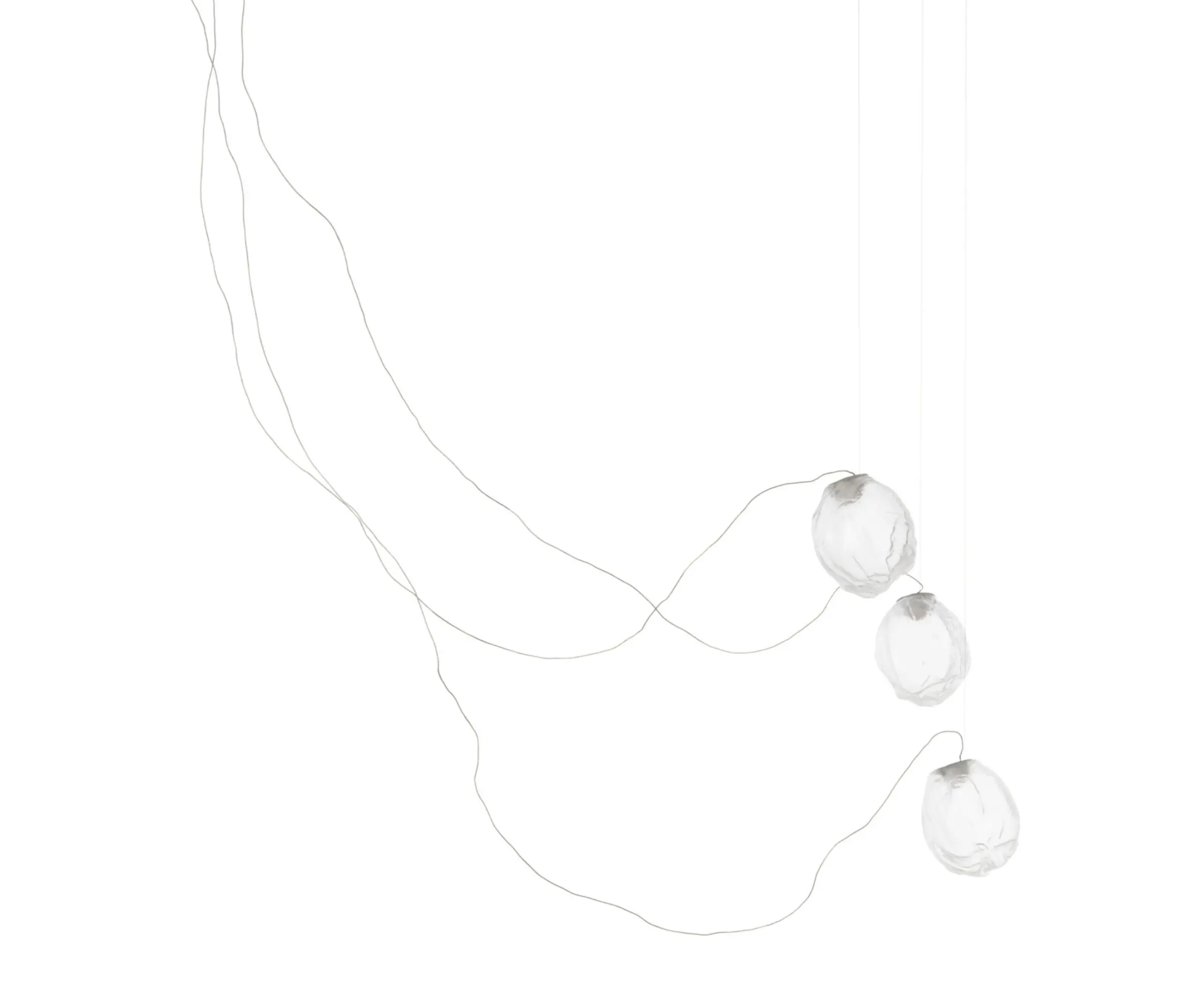 Bocci - Series 73.3V sculptural cable - clear