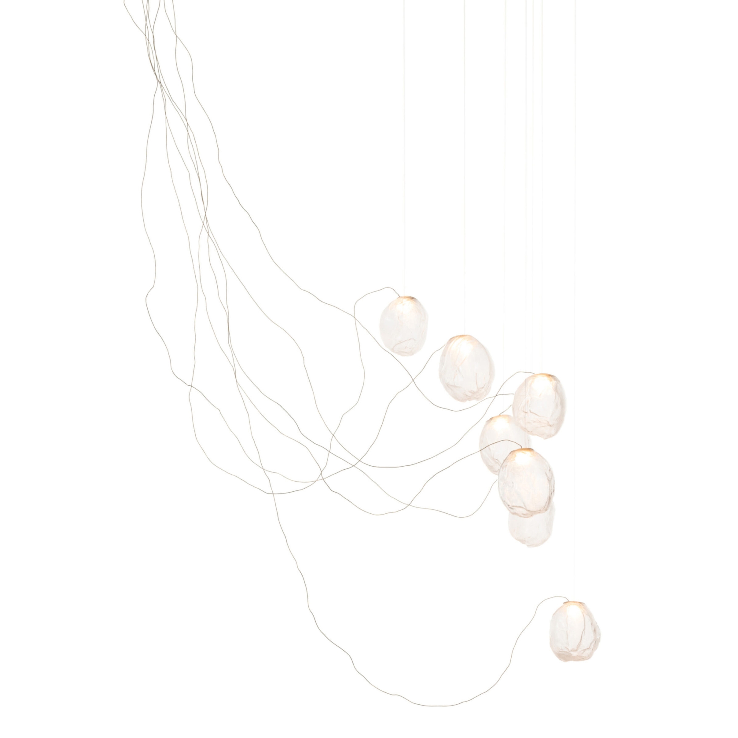 Mostrar el producto Series 73.7V sculptural cable - clear del fabricante Bocci
