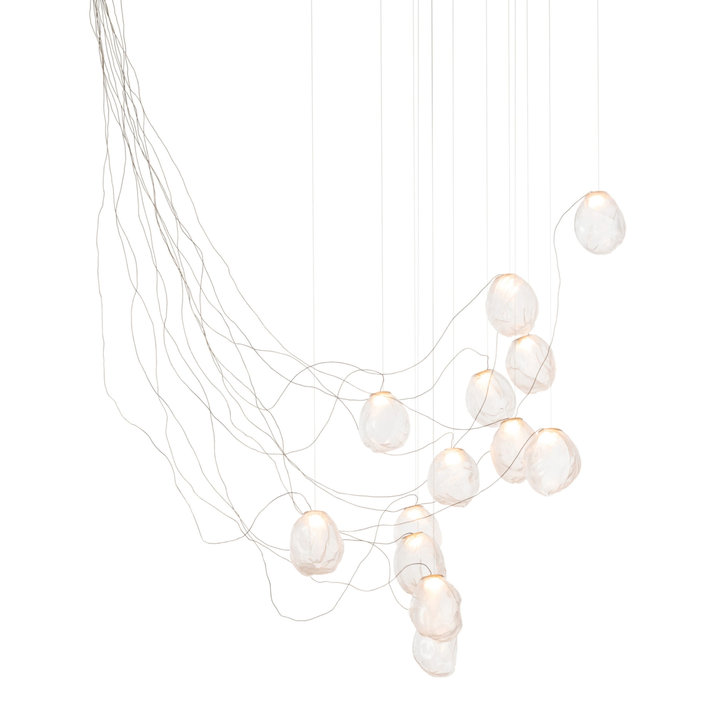 Series 73.13V sculptural cable - clear