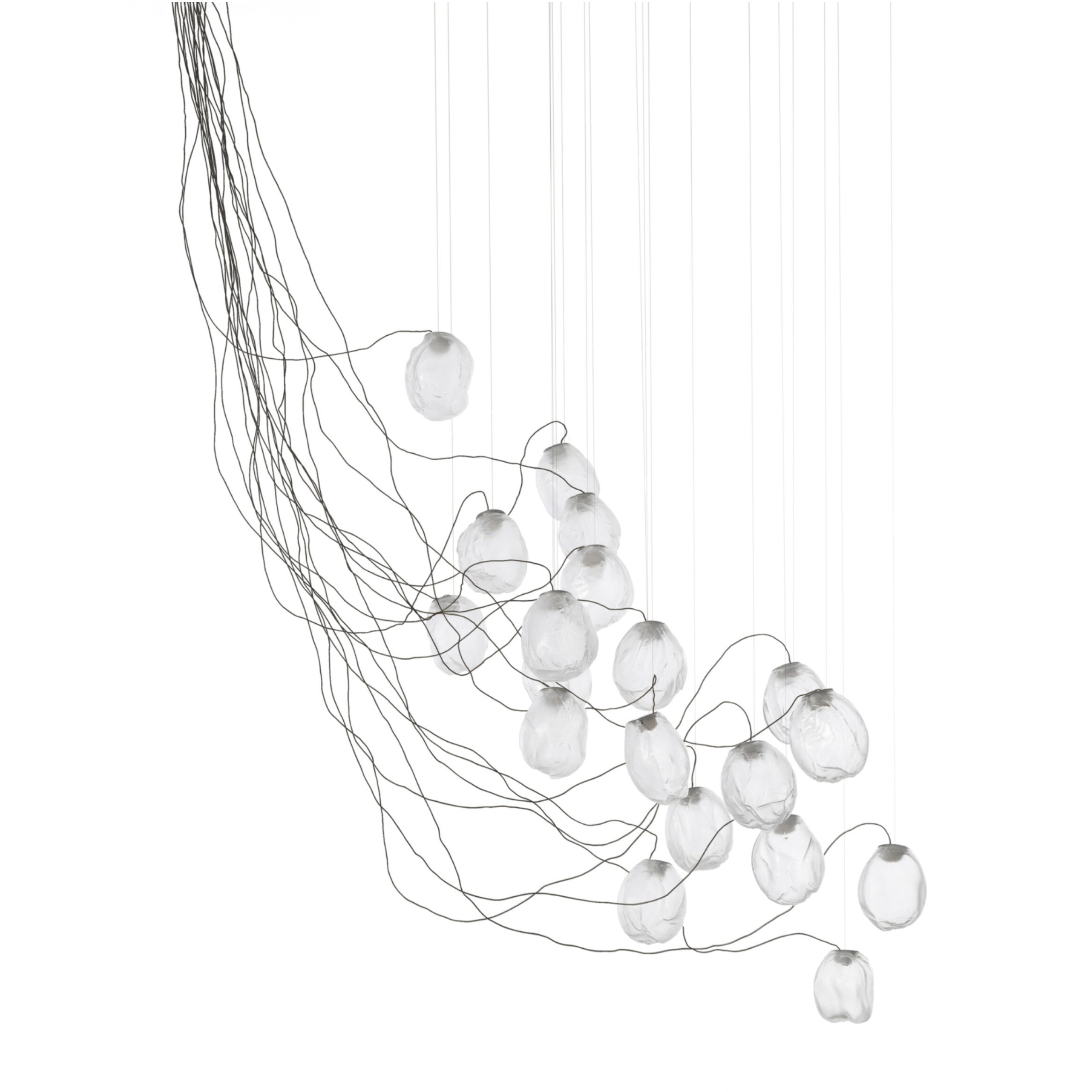 Series 73.19V sculptural cable - clear