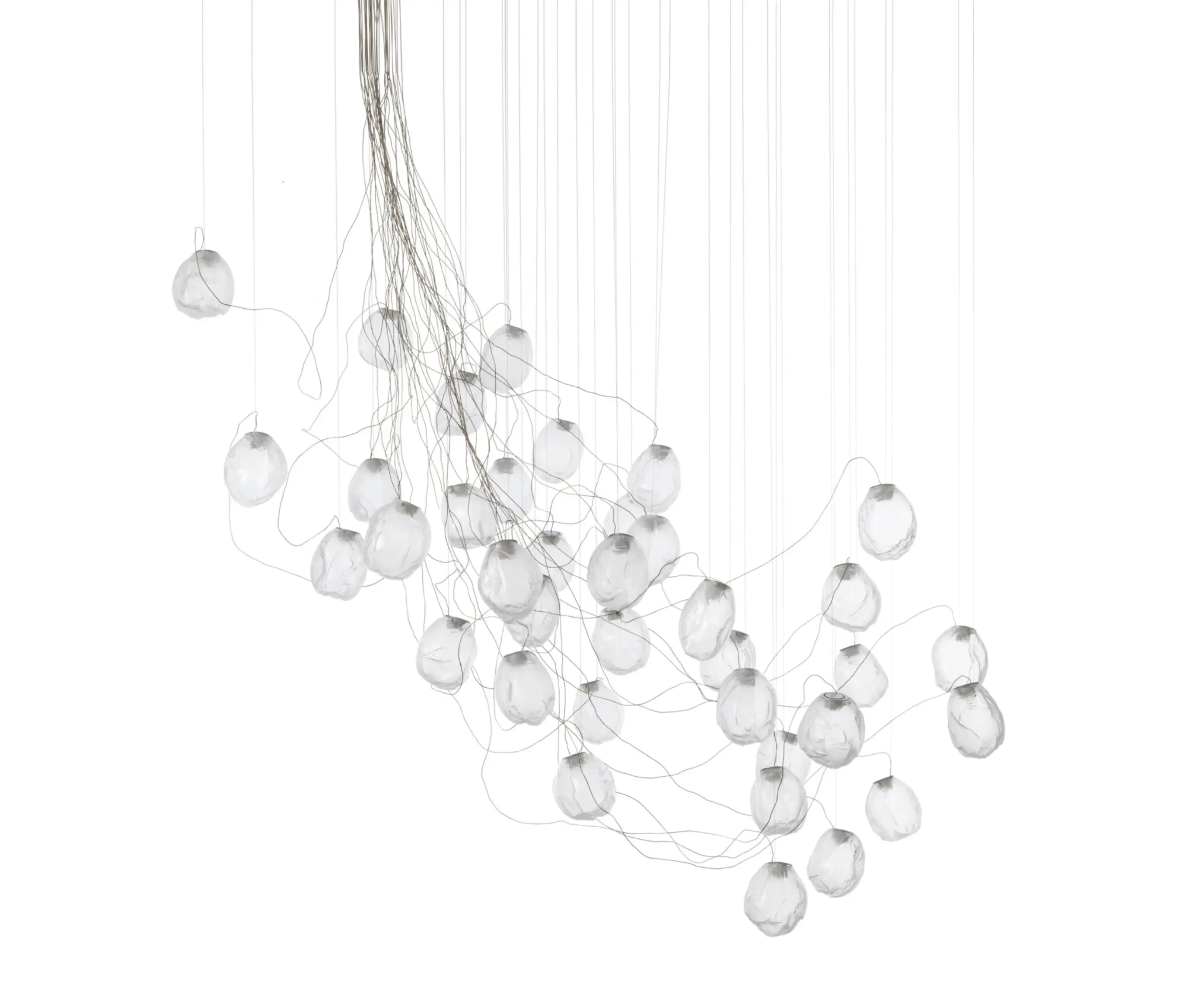 Bocci - Series 73.37V sculptural cable - clear