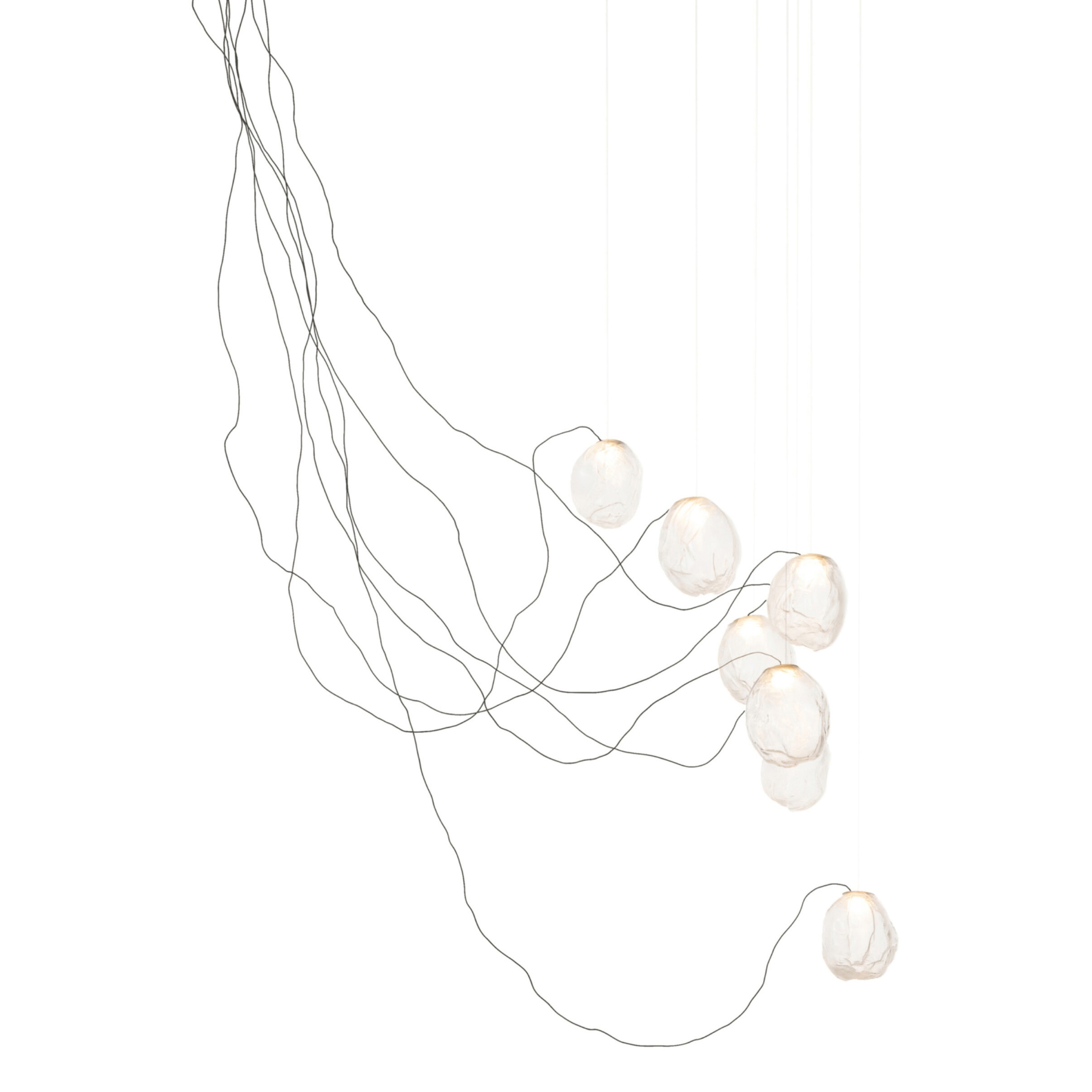 Series 73.7V sculptural cable - clear