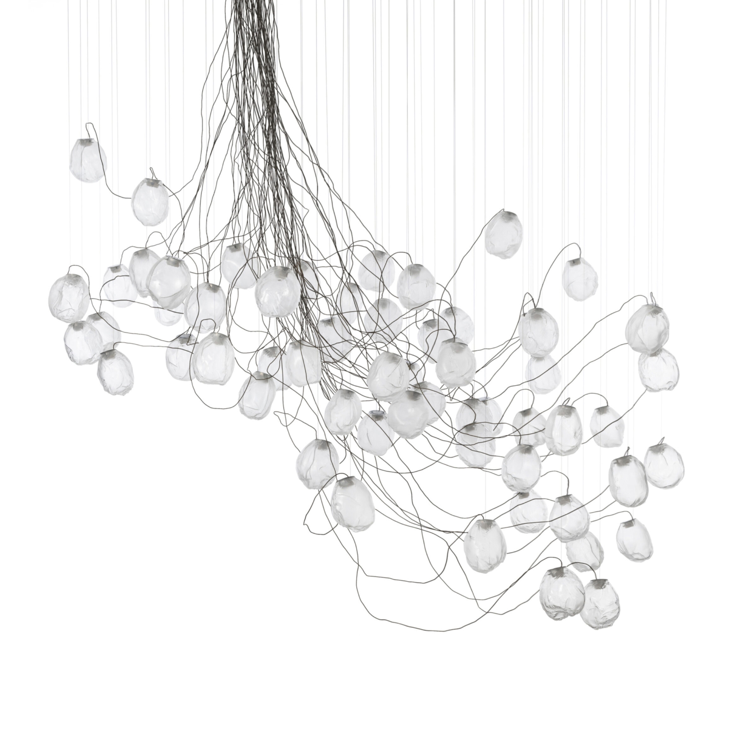 Series 73.61V sculptural cable - clear
