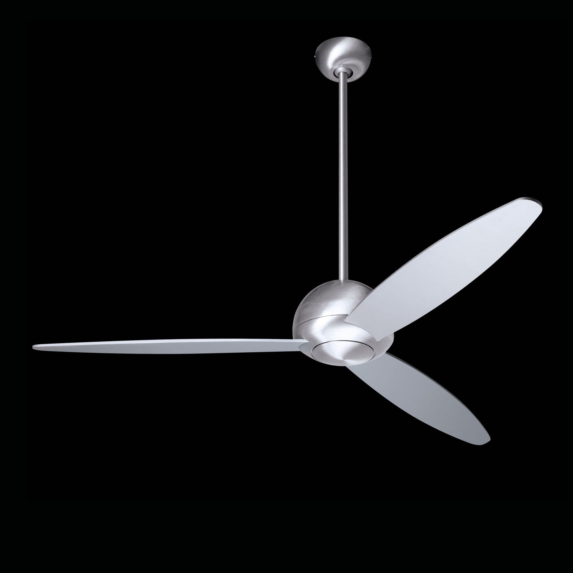 Display product Plum brushed aluminum from manufacturer The Modern Fan