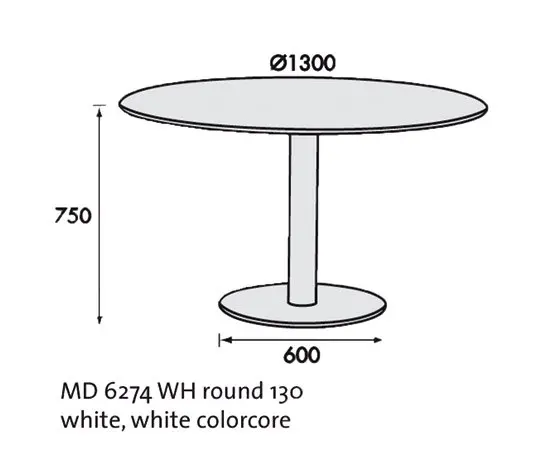 Lourens Fisher - Round Bar Table
