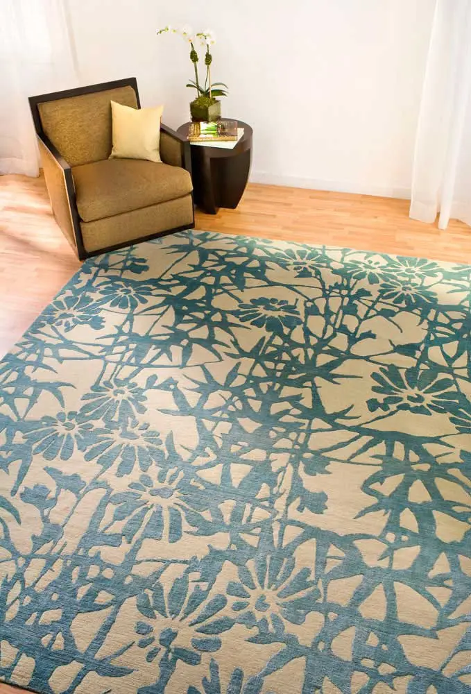 Emma Gardner Design - Bamboo Blossoms Green