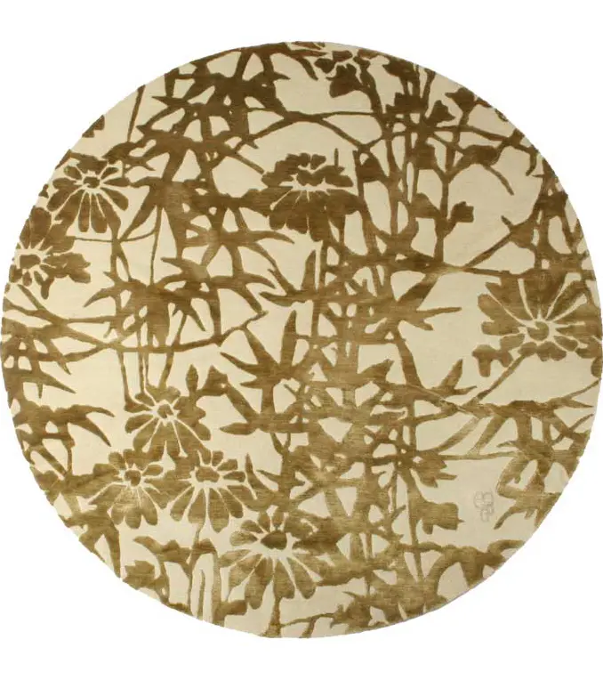 Emma Gardner Design - Bamboo Blossoms Green