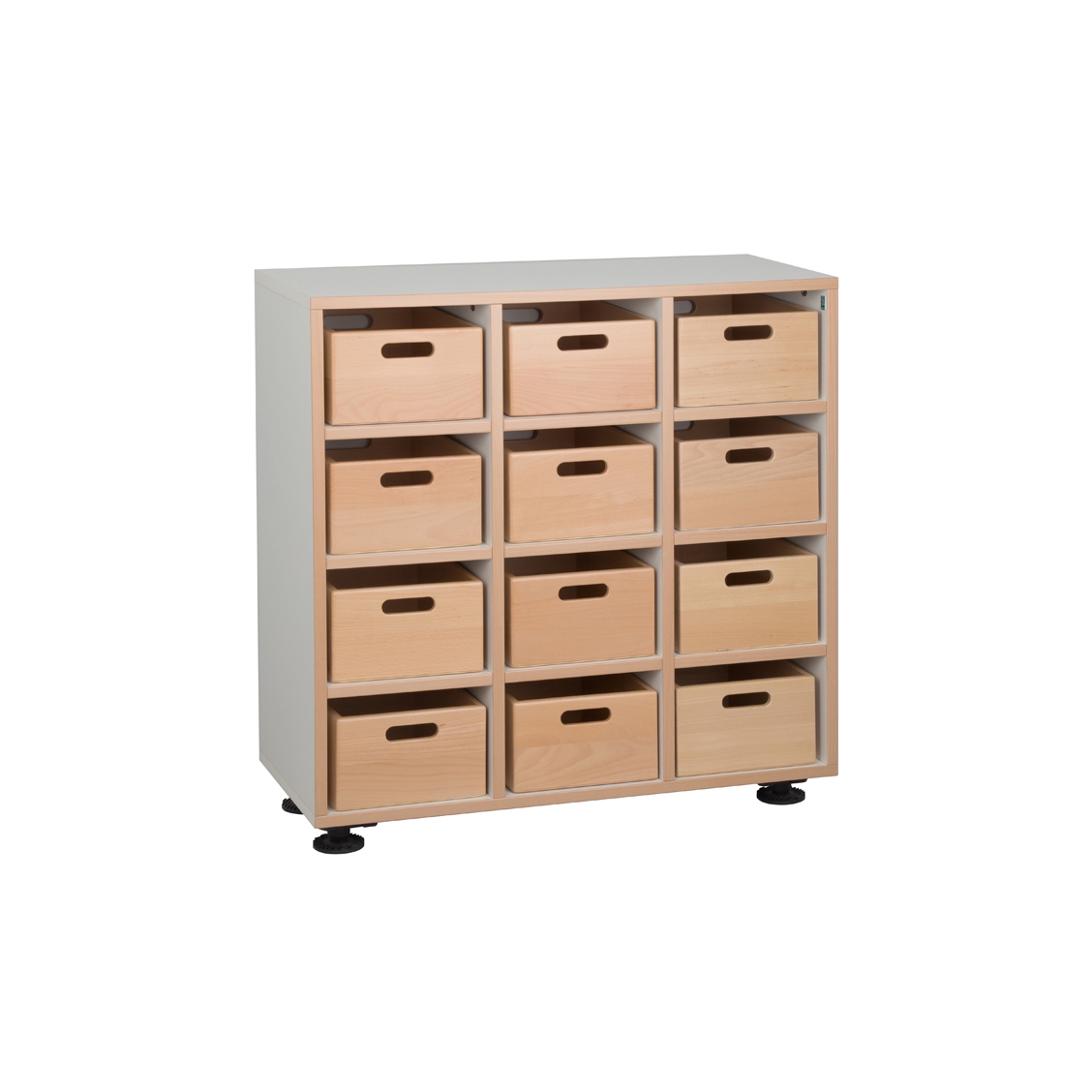 Display product Floor unit with toy boxes  DBF-301-10 from manufacturer De Breuyn