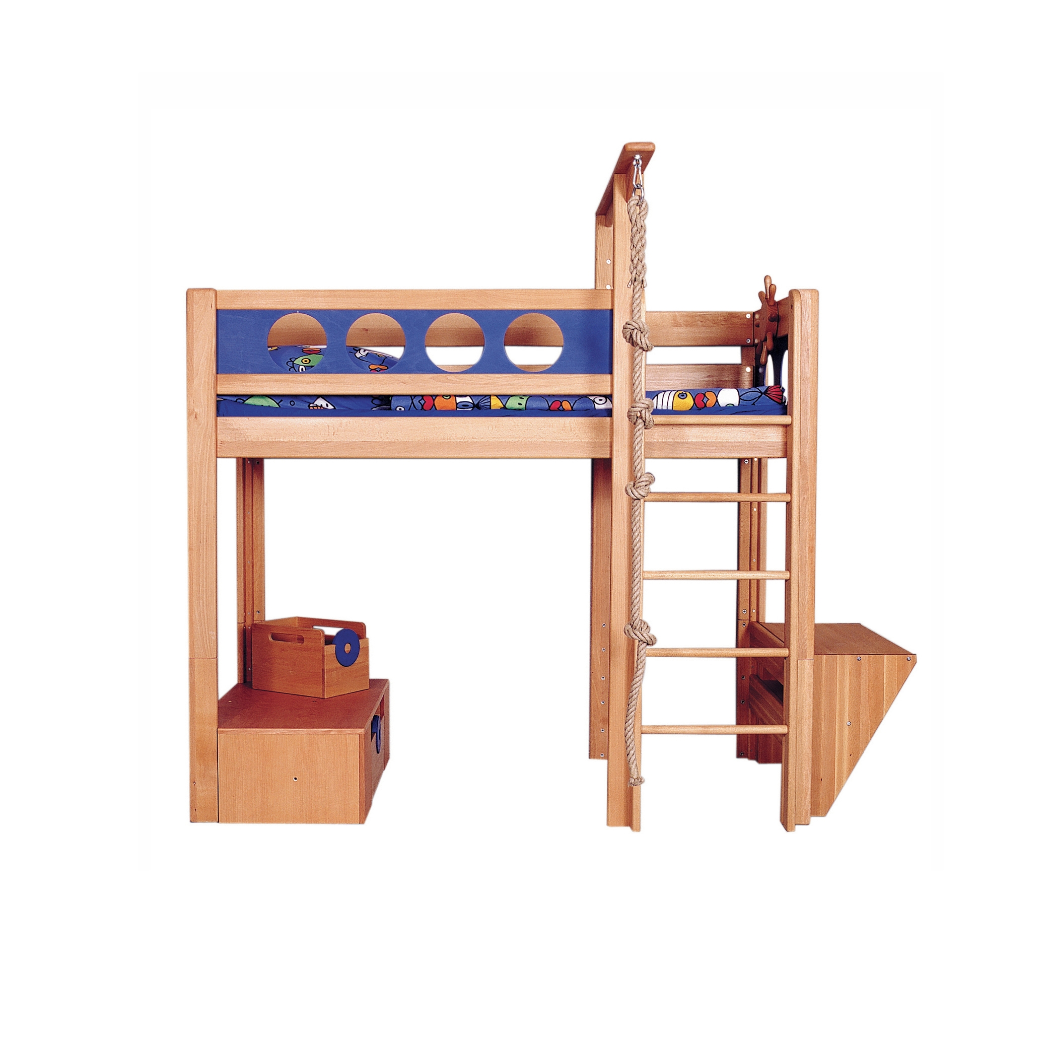 Produkt Pirat Spielhochbett mit Podest DBA-202 des Herstellers De Breuyn anzeigen