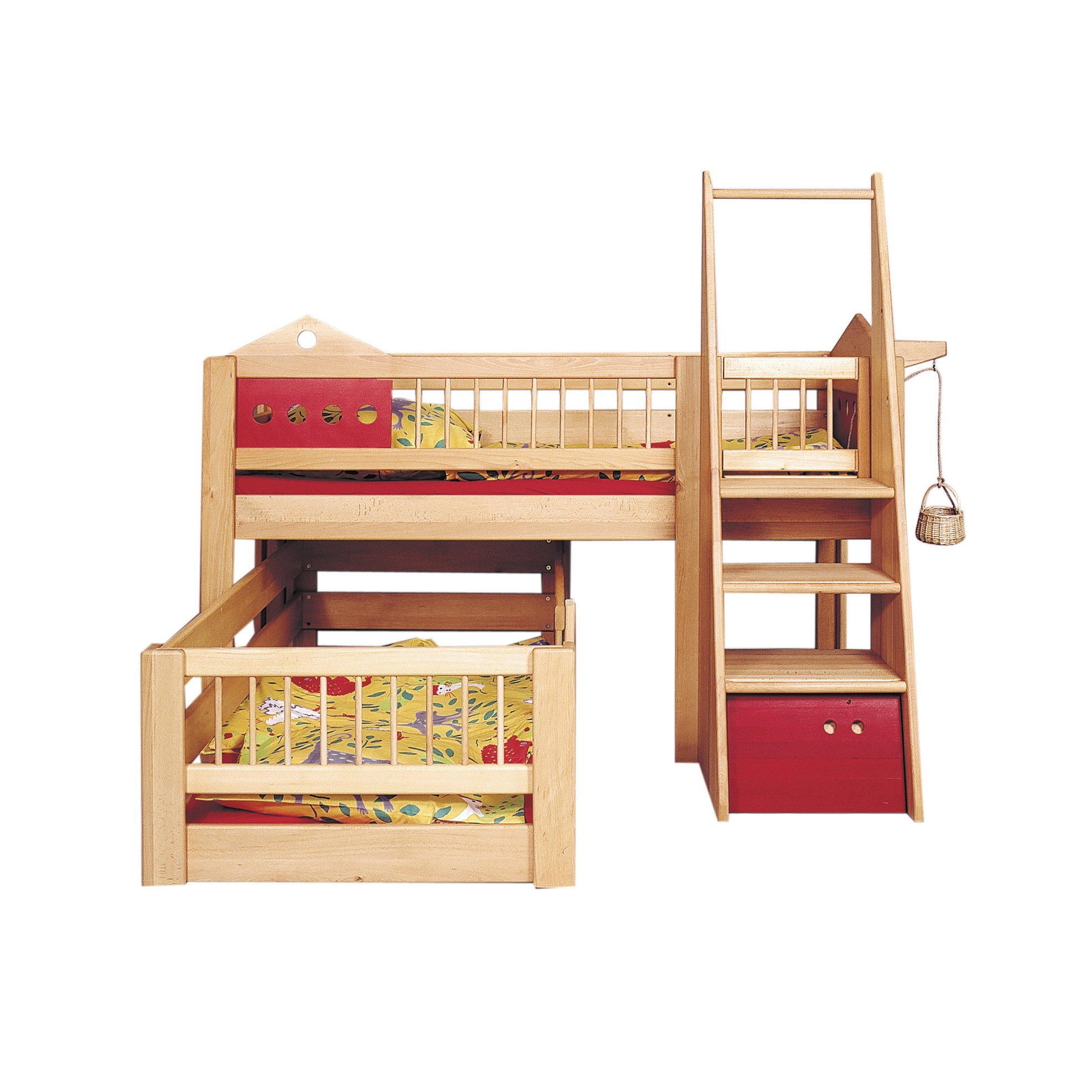 Produkt Villa Kleinkinder-Etagenbett DBA-201.2 des Herstellers De Breuyn anzeigen