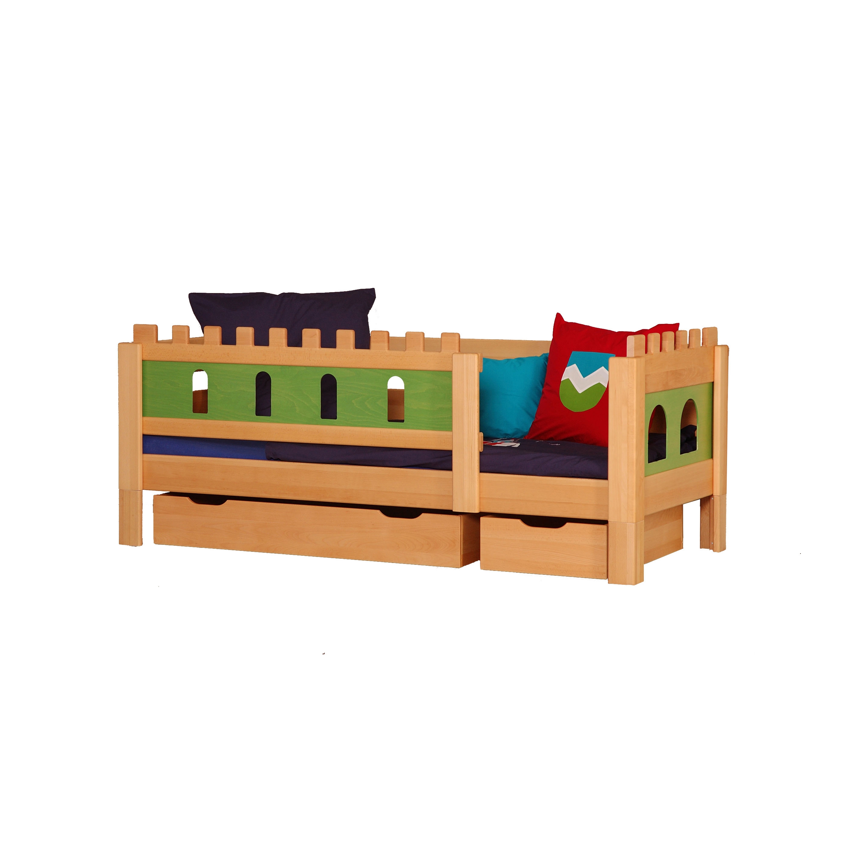 Produkt Burg Ritterbett mit Schubkästen DBA-208.7 des Herstellers De Breuyn anzeigen
