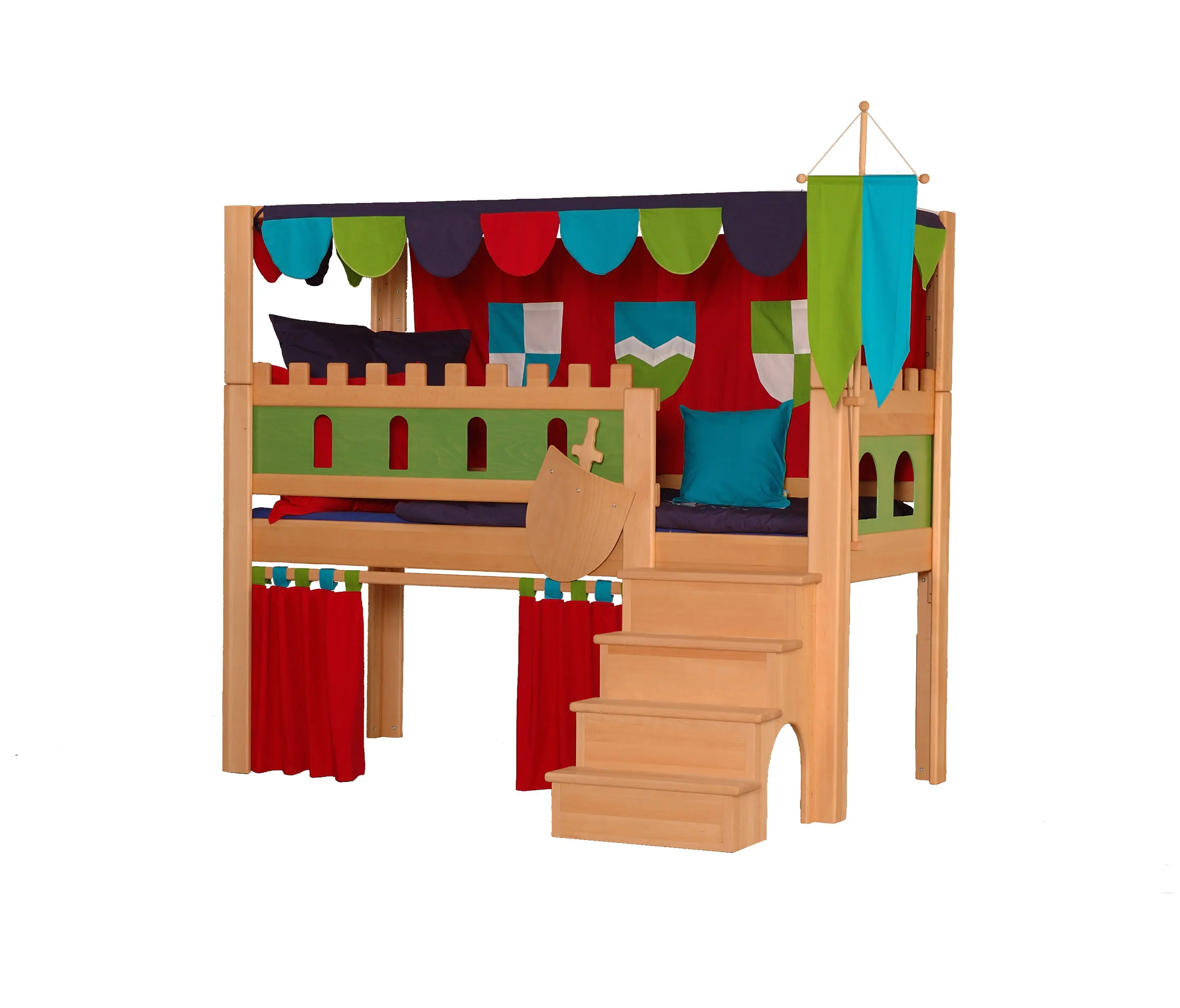 De Breuyn - Castle Play bed with Canopy DBA-208.2