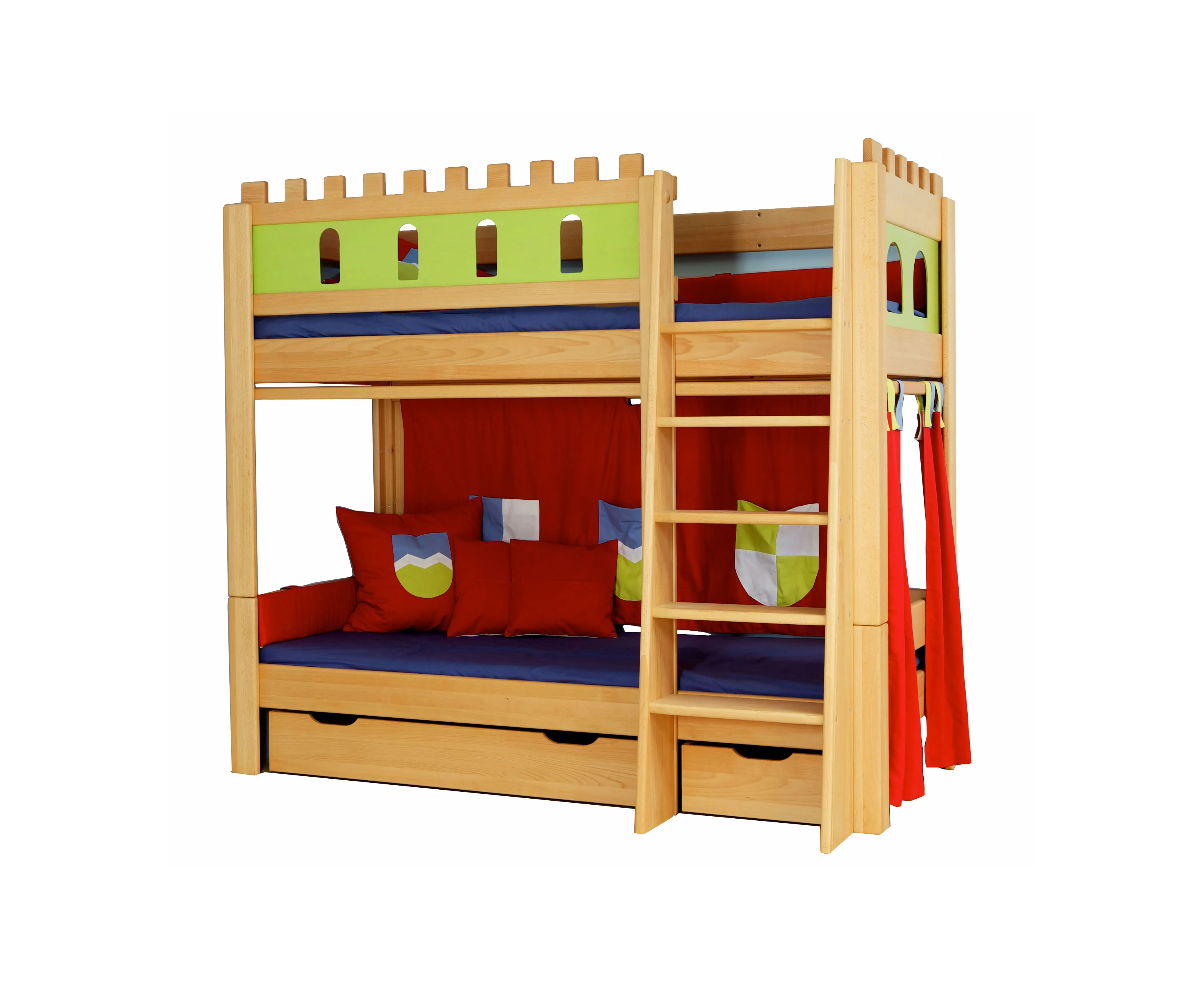 De Breuyn - Castle Bunk bed with a guard DBA-208.9
