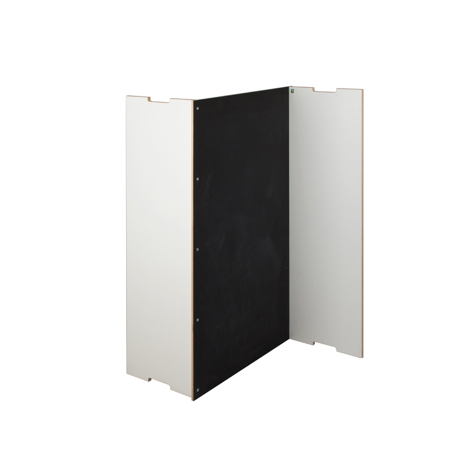 Display product Partition wall with blackboard  DBF-762 from manufacturer De Breuyn