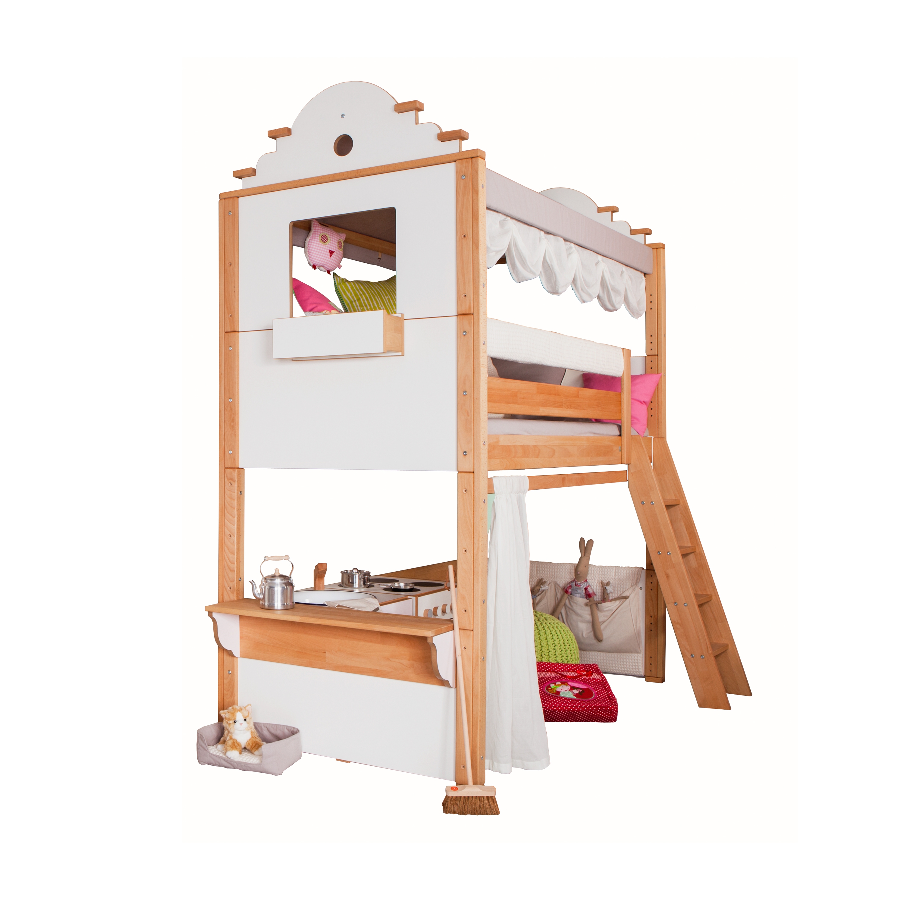 Vertoon produk Maison high play bed van vervaardiger De Breuyn