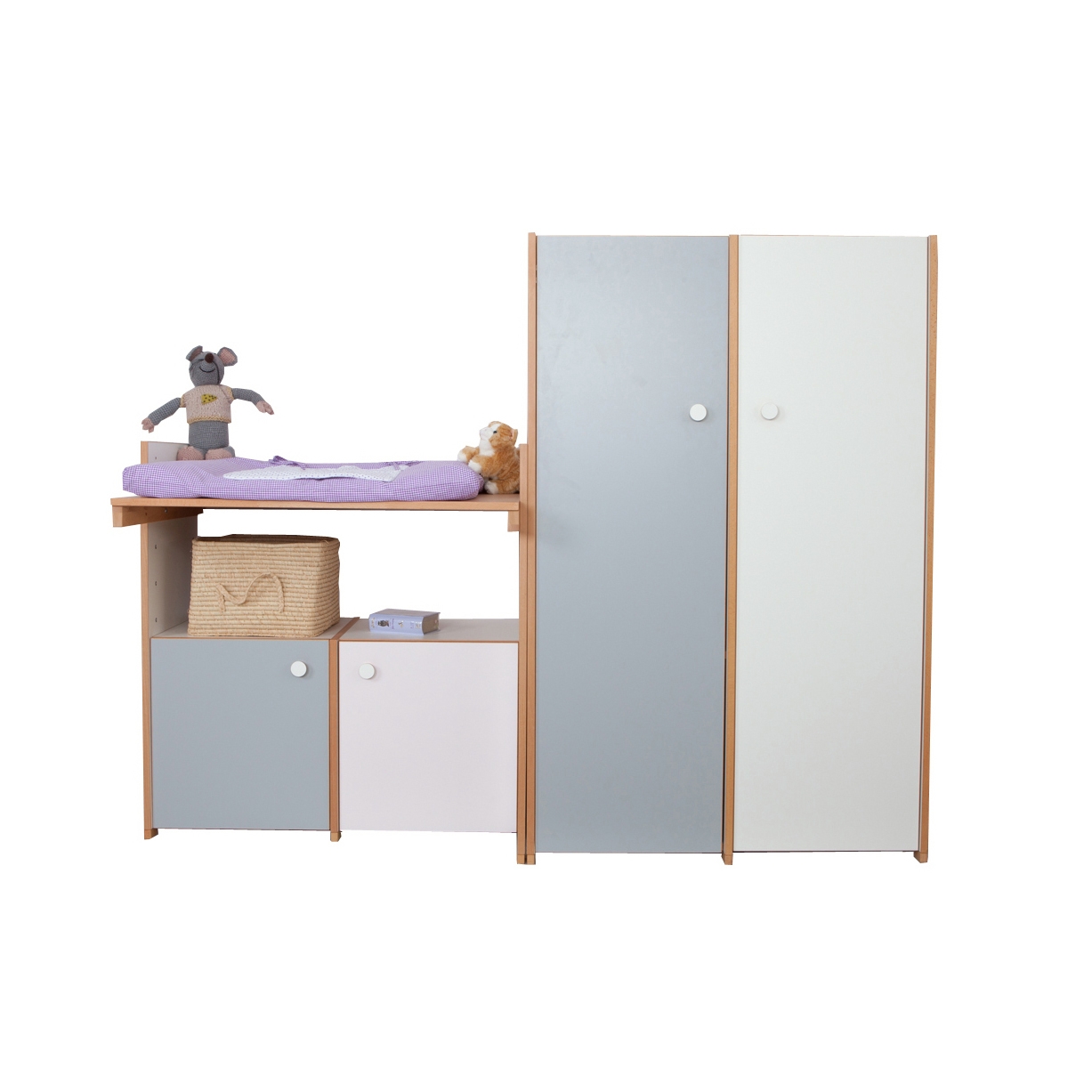 Mostra il prodotto Changing Table with Wardrobe del produttore De Breuyn