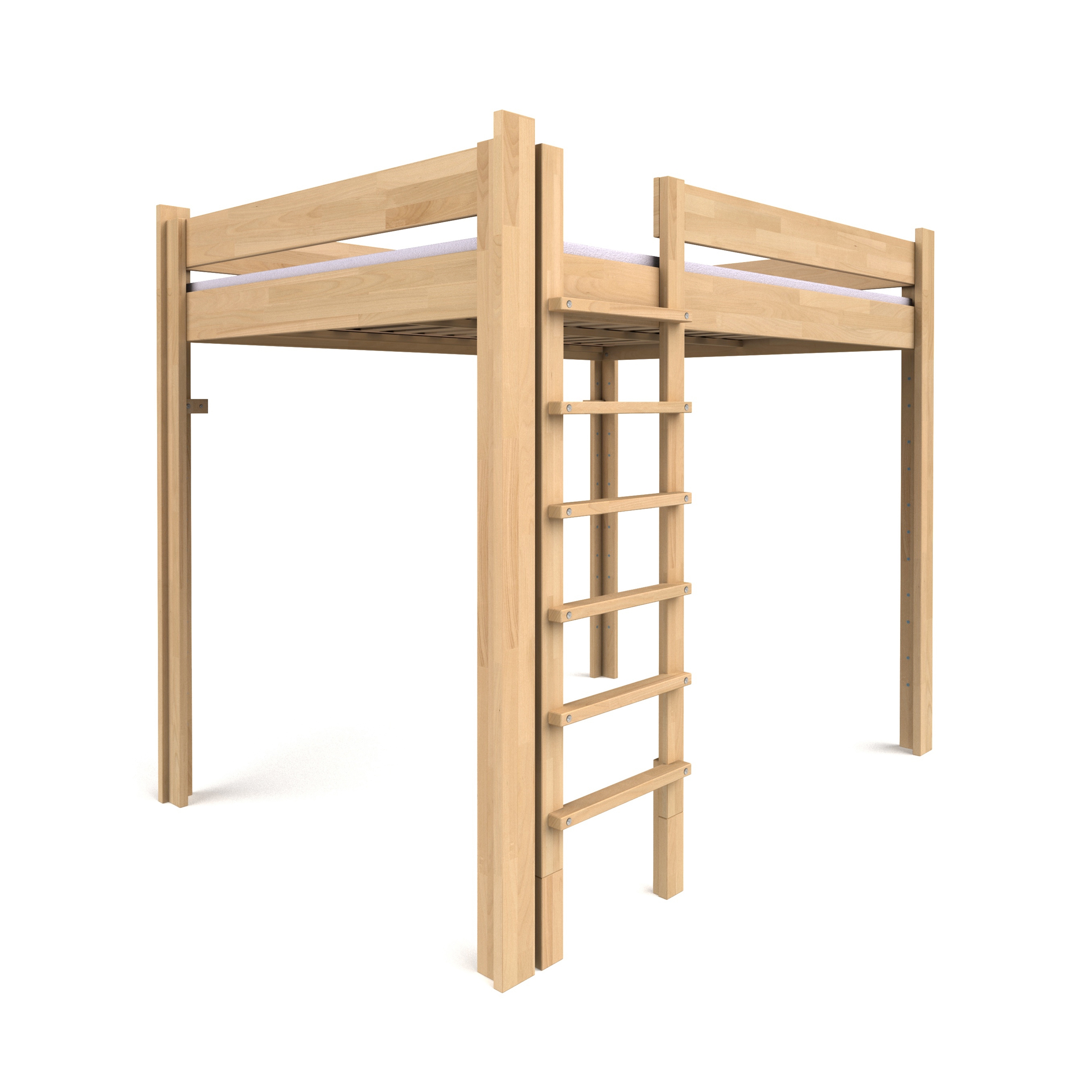 Display product Youth Loft Bed DBB-100B-140 from manufacturer De Breuyn
