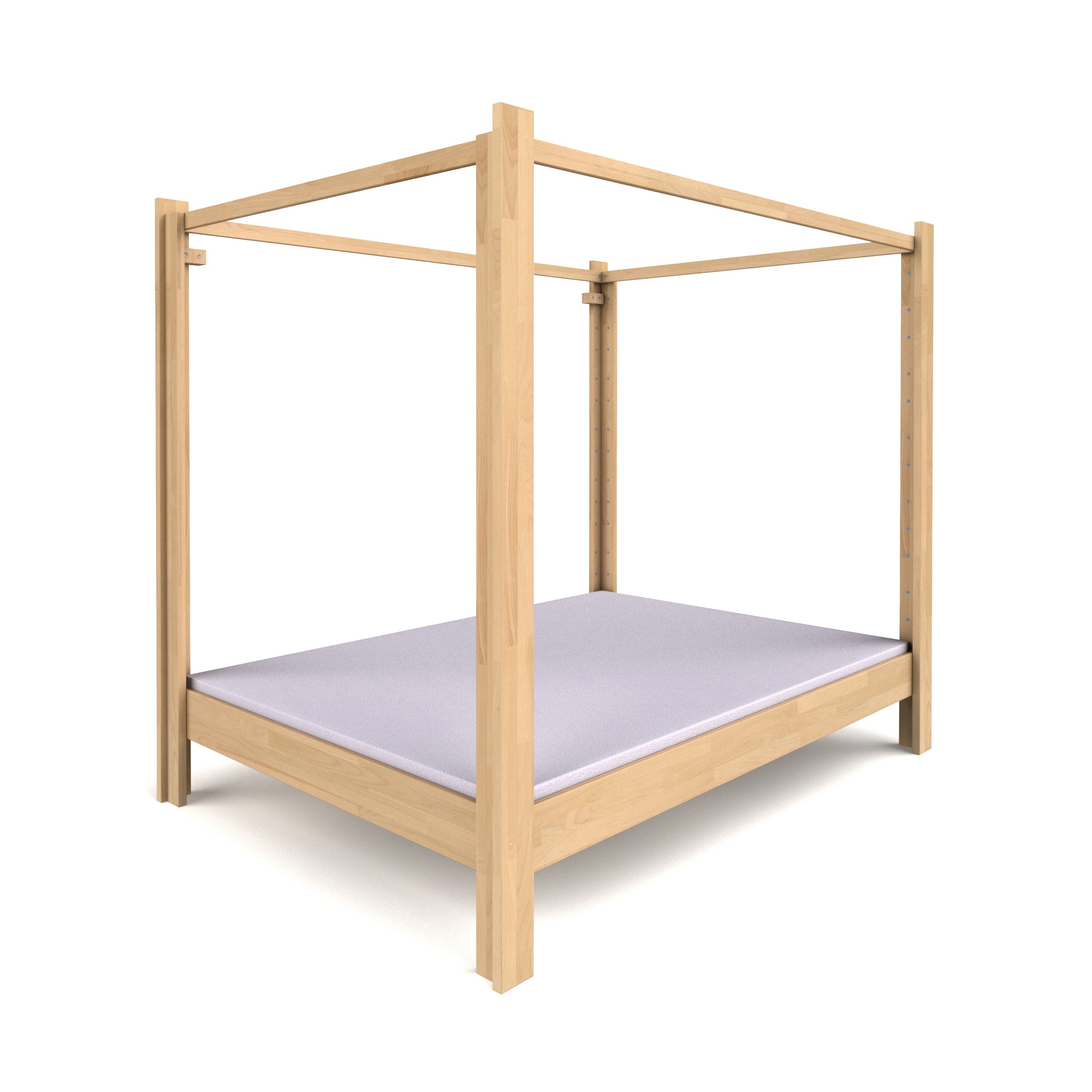 Display product Canopy Bed DBB-100C-140 from manufacturer De Breuyn