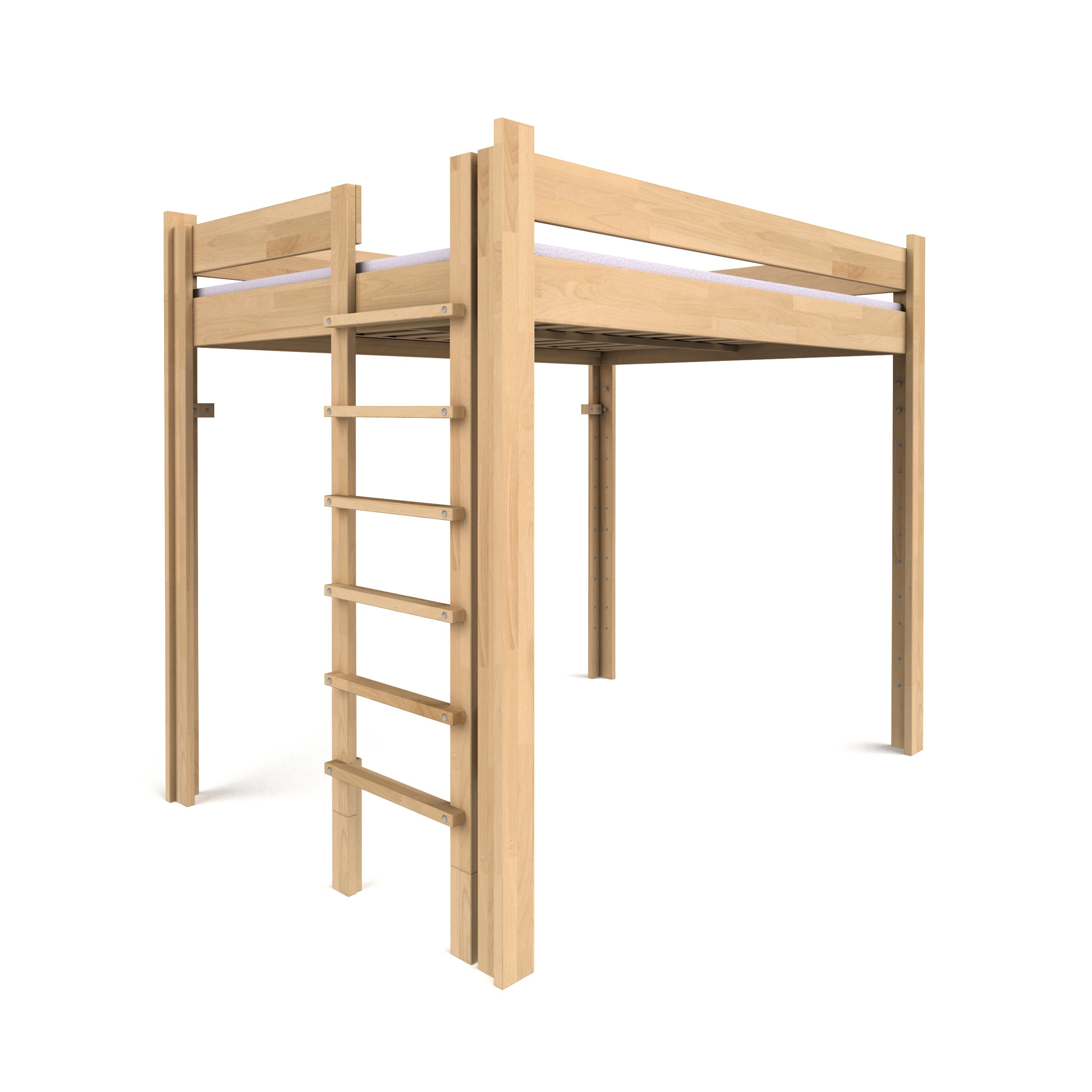 Display product Youth Loft Bed  DBB-100DS-140 from manufacturer De Breuyn