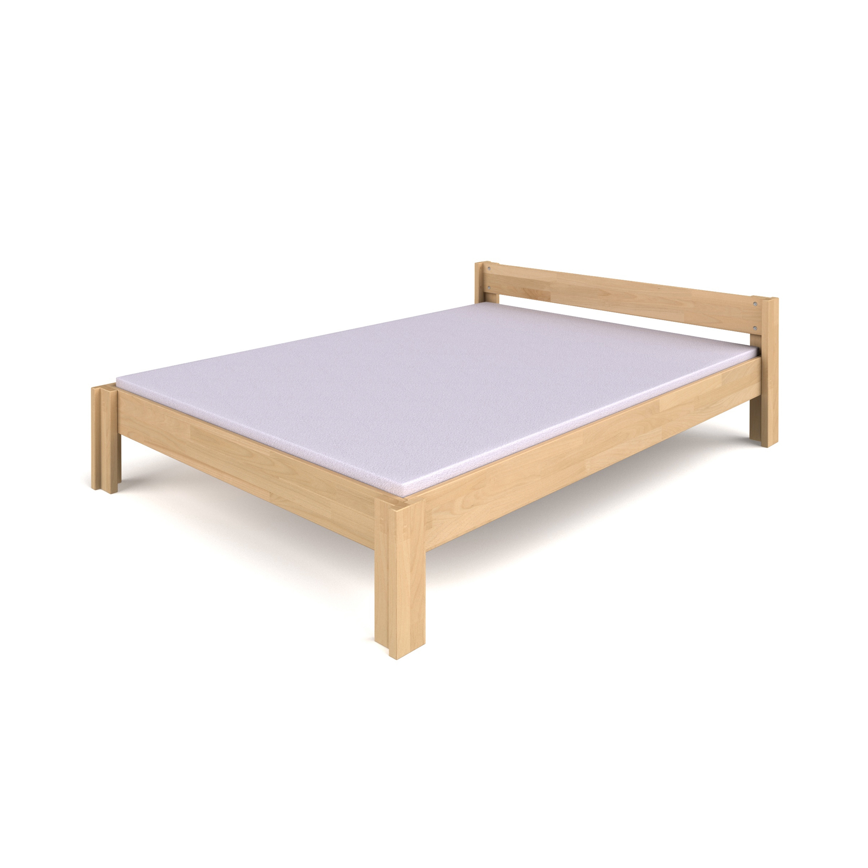 Display product Basic bed with headboard DBB-130.1-140     from manufacturer De Breuyn