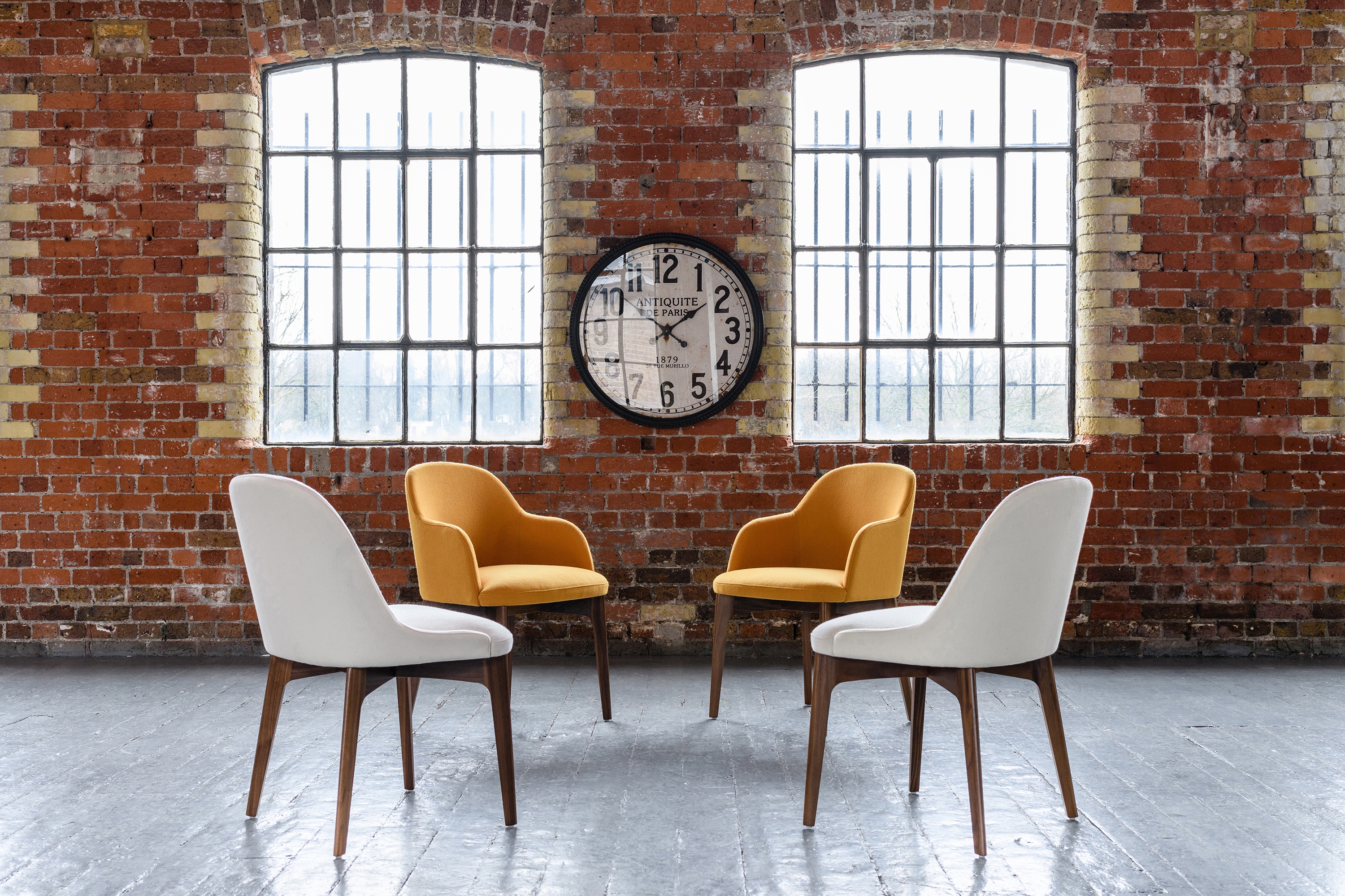 ISLA DINING CHAIR, NON ARM ON 4 STAR BASE - Chairs from Boss Design ...
