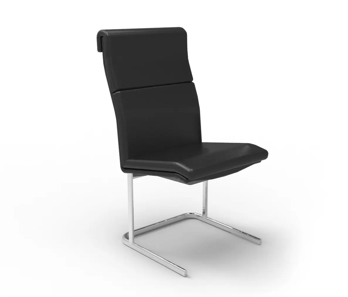 Boss Design - Delphi High Back, non arm Visitor Chair