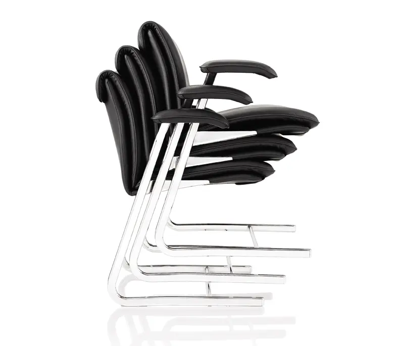 Boss Design - Delphi Low Back Stacking Visitor Chair