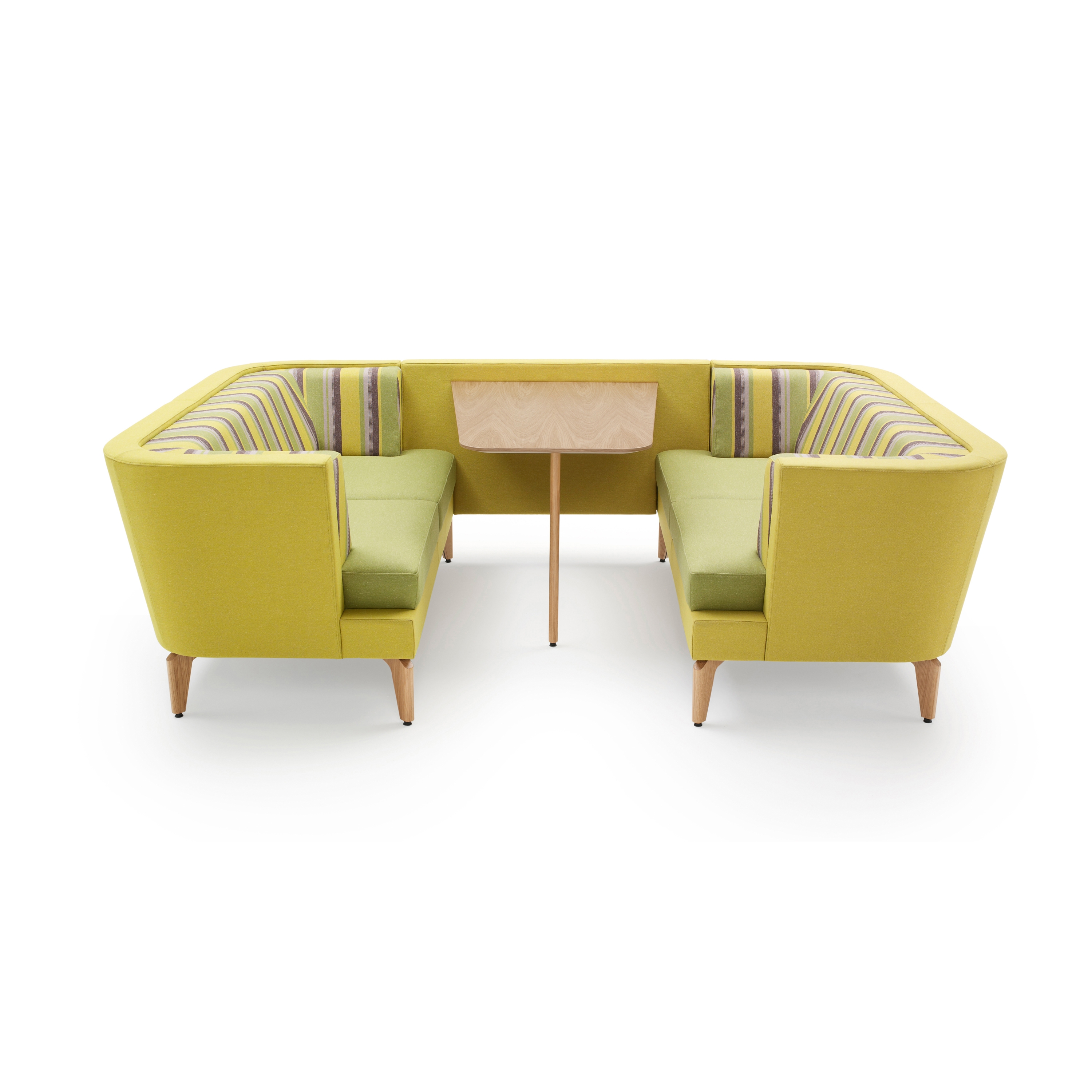 Mostrar el producto Entente Low Back Booth - 4 - 6 person del fabricante Boss Design