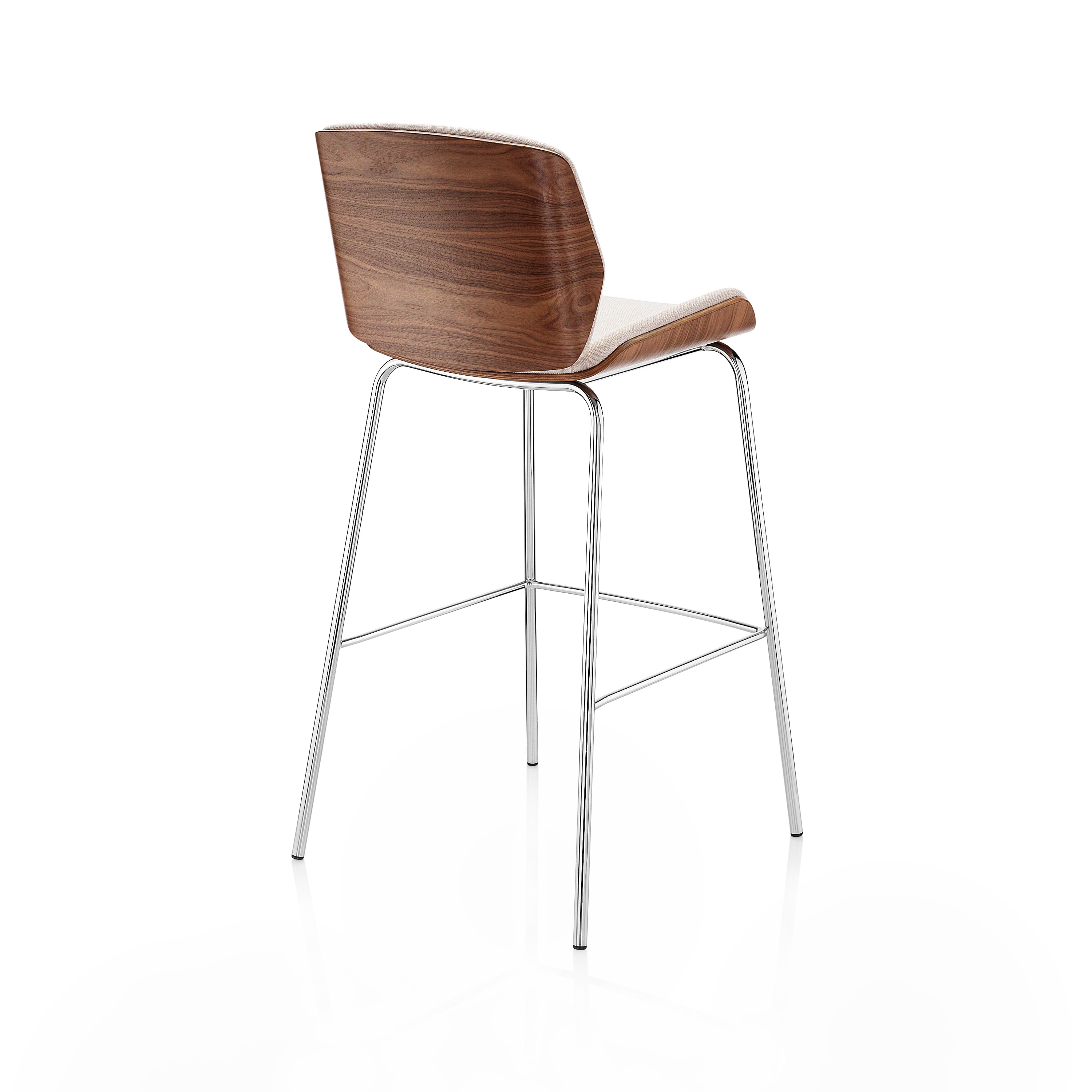 Mostrar el producto Kruze Stool - 4 Leg with back del fabricante Boss Design