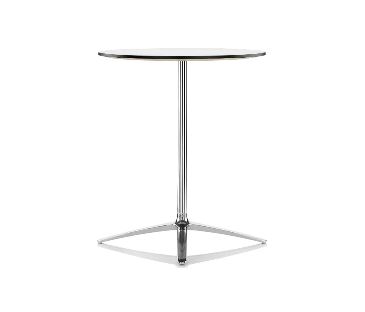 Boss Design - Axis Poseur High Table - White MFC Top