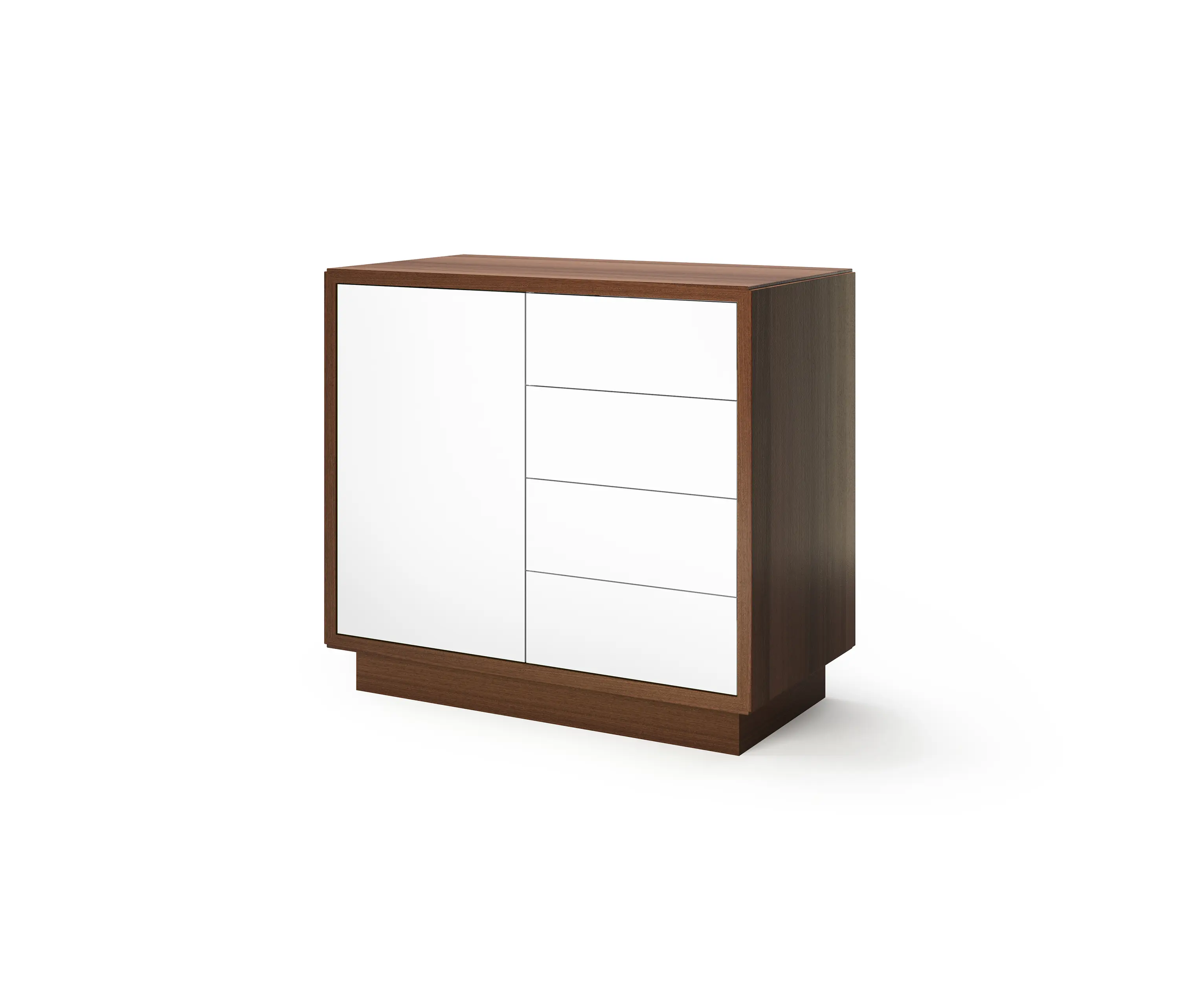 Boss Design - Credenza - 1 door 4 drawer