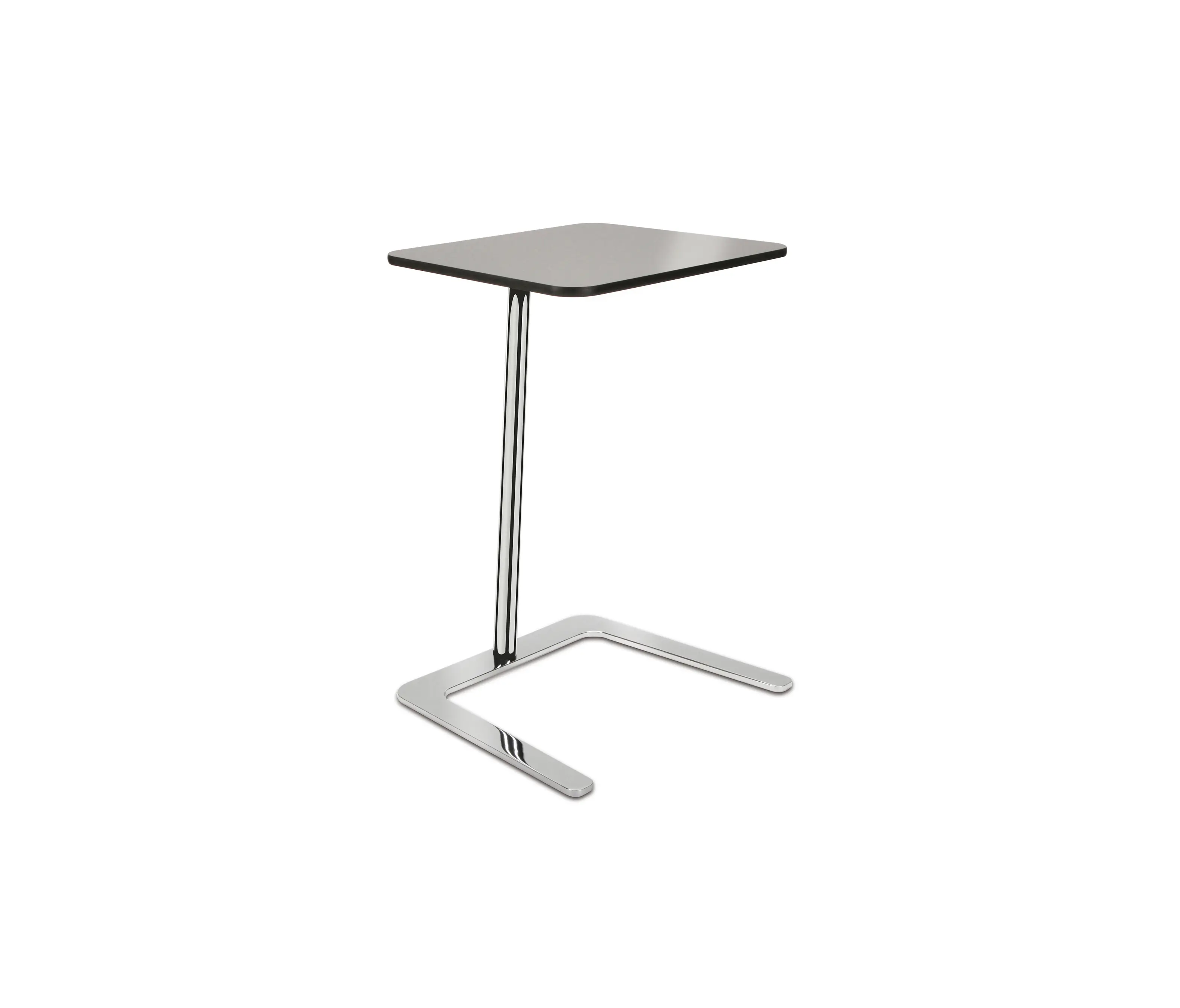 Boss Design - Flamingo Static table, Chrome frame with rectangular top