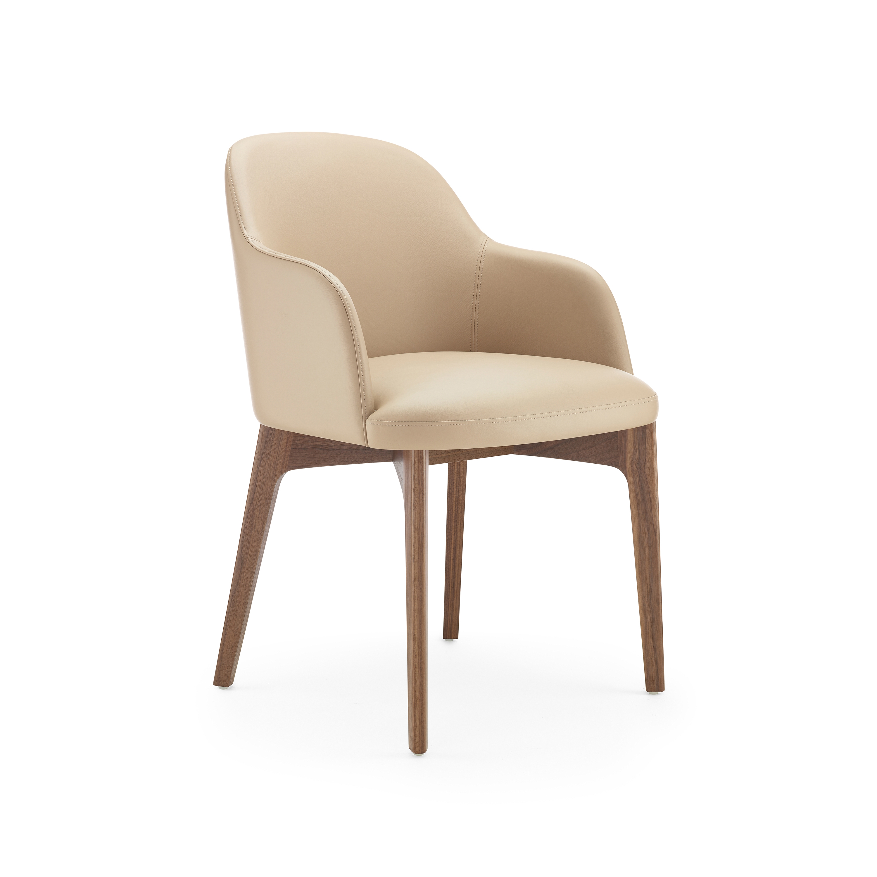 Display product Isla Dining Chair with arms, 4 leg from manufacturer Boss Design