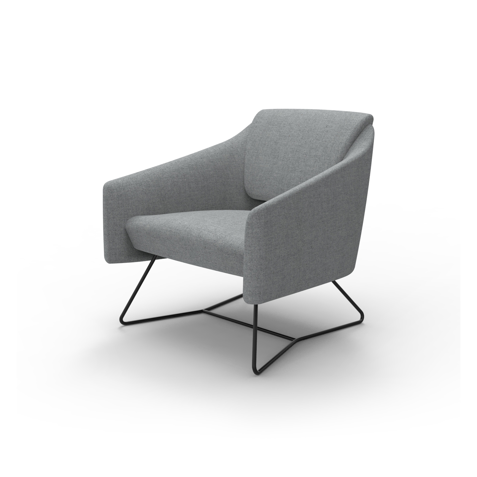 Mostrar el producto DNA Lounge Chair with Sled Base del fabricante Boss Design