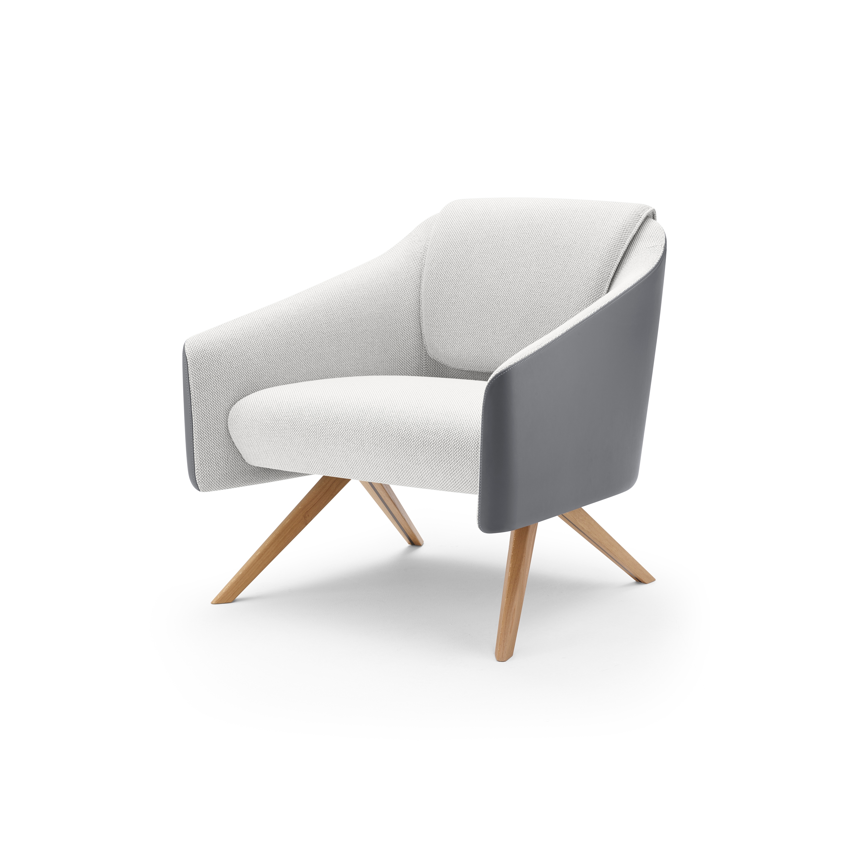 Mostrar el producto DNA Lounge Chair with Timber legs del fabricante Boss Design
