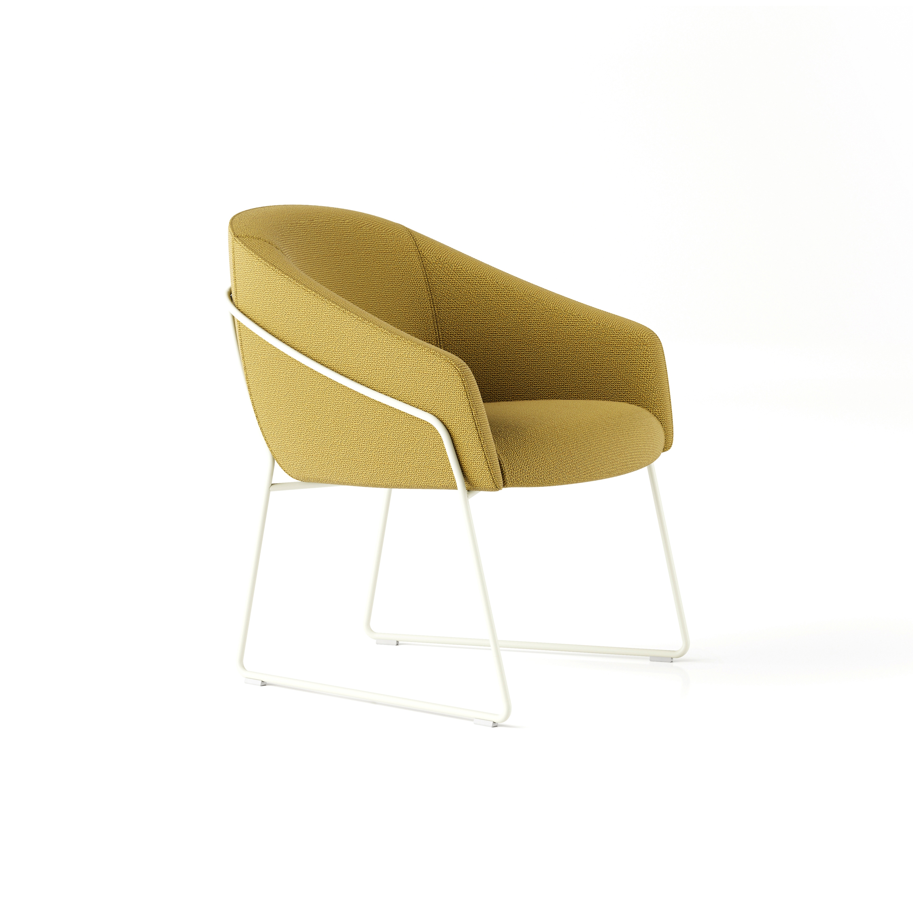 Produkt Paloma Lounge Chair - Sled Base des Herstellers Boss Design anzeigen
