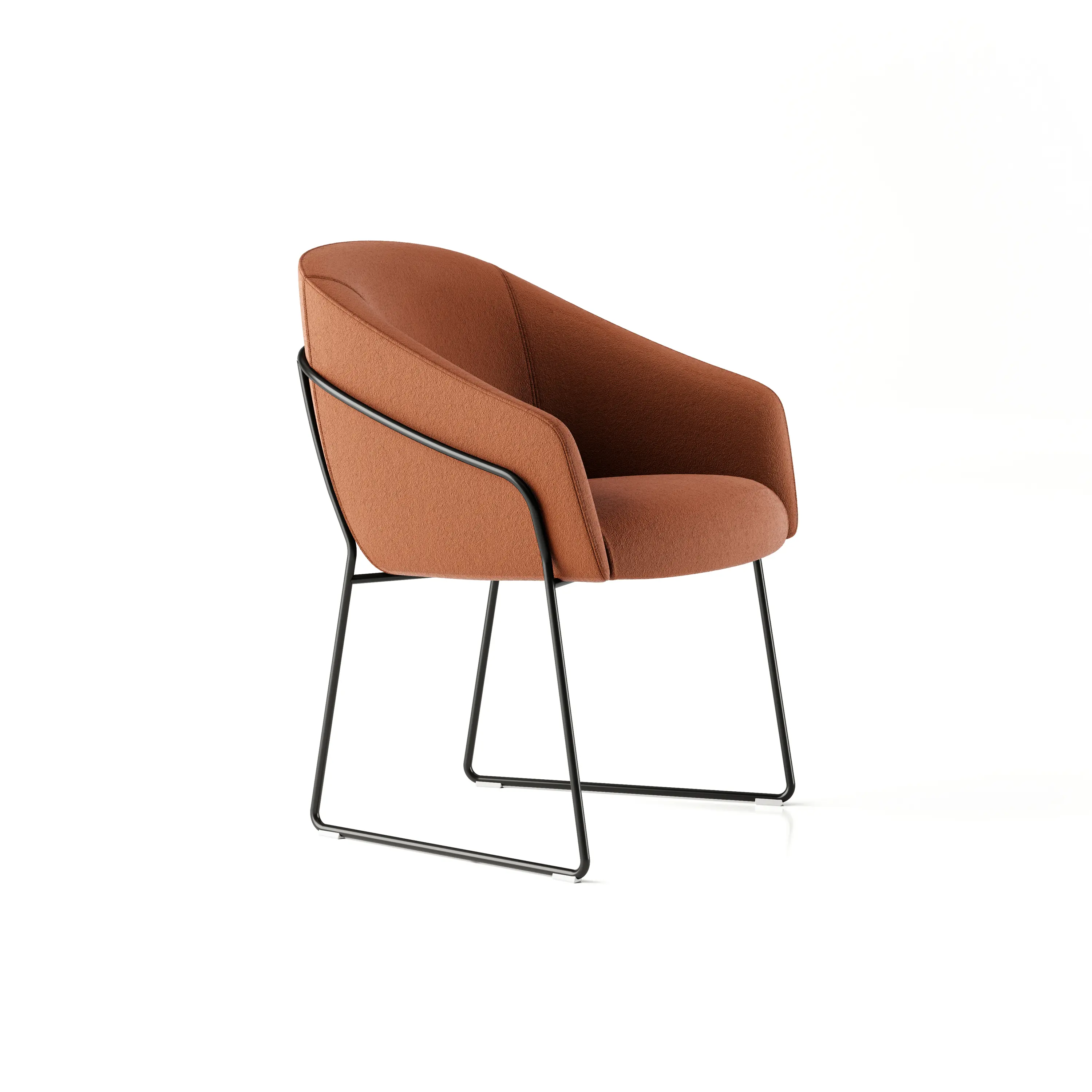 Boss Design - Paloma Meeting Chair - Sled Base