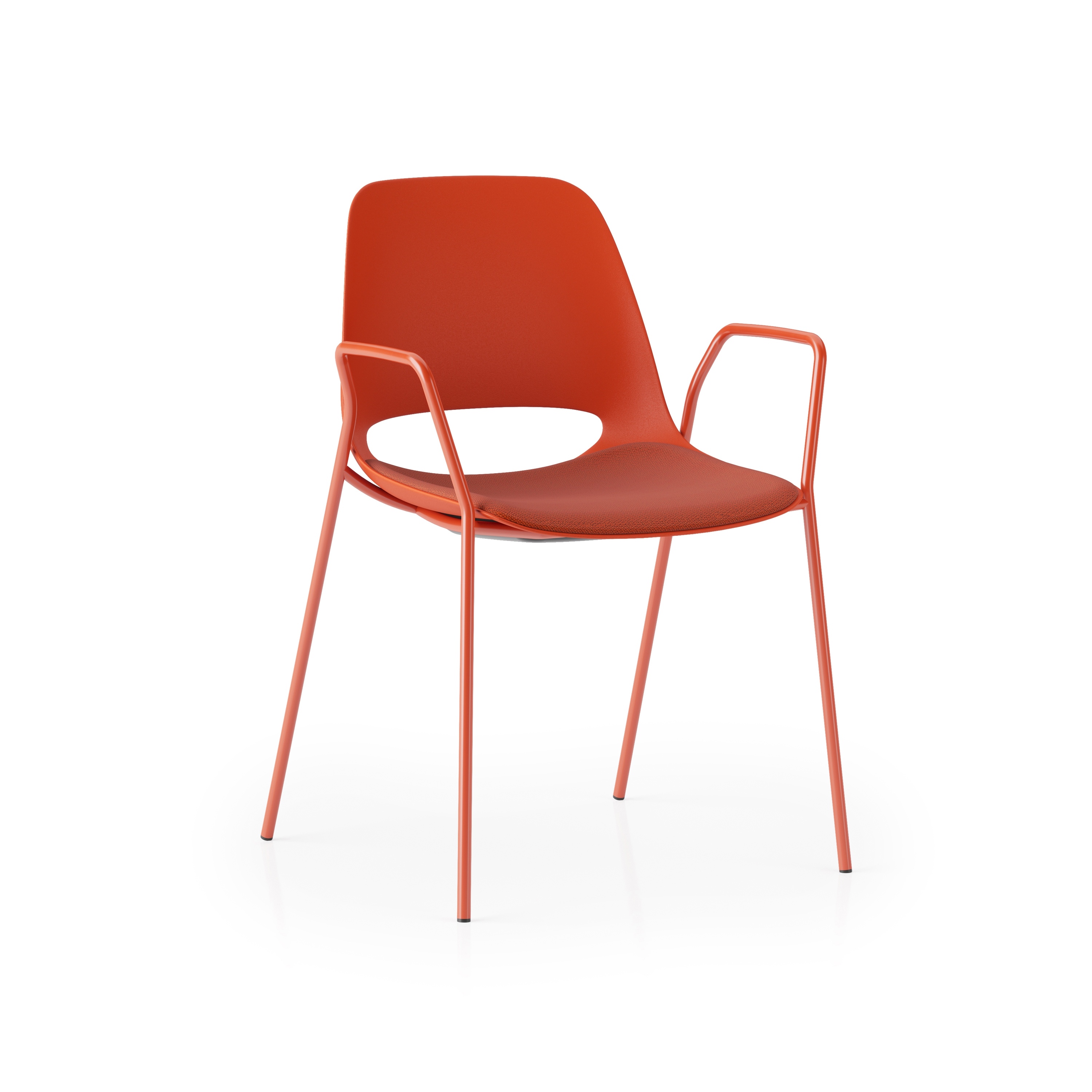 Mostrar el producto Saint 4 Leg With Arms and Upholstered Seat del fabricante Boss Design
