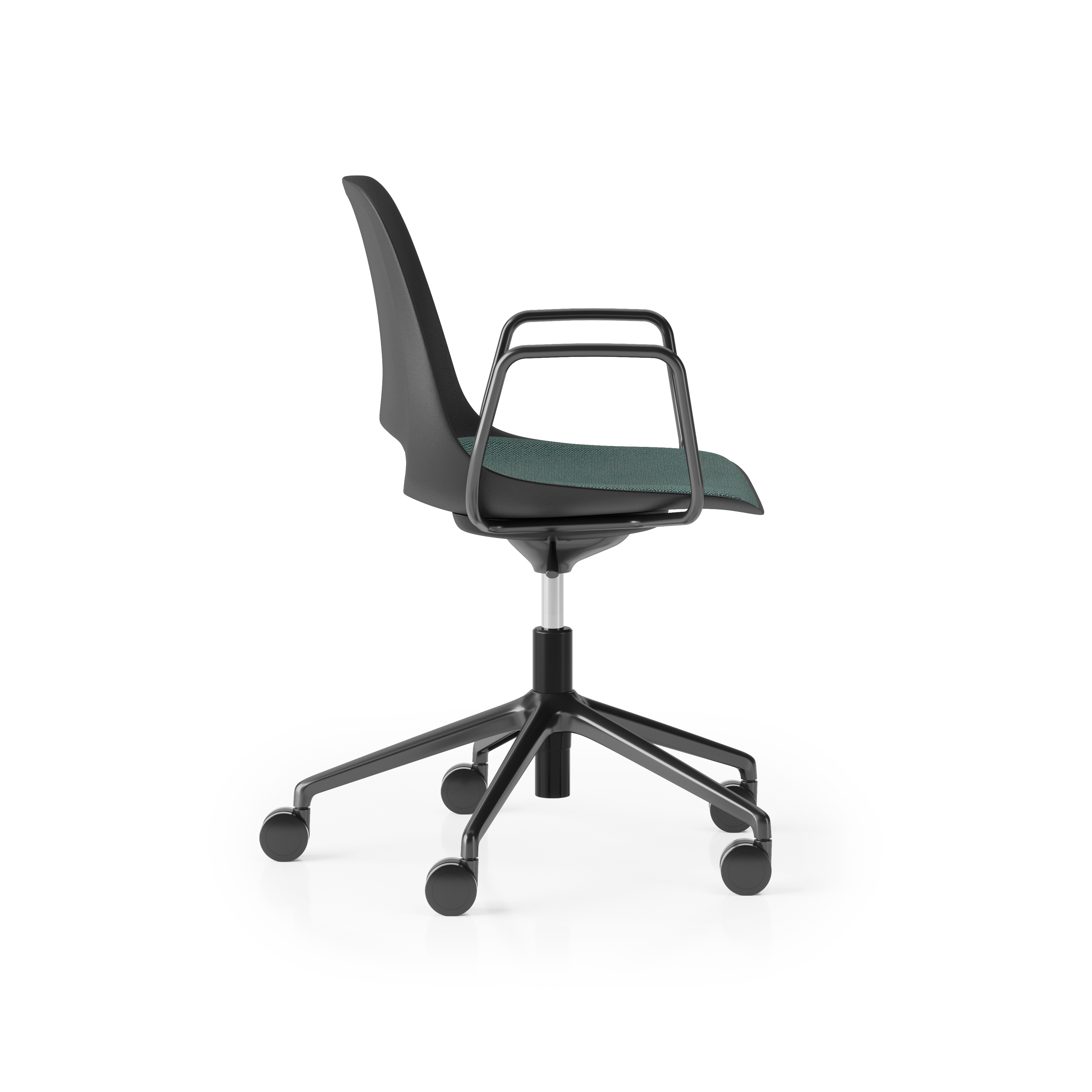 Display product Saint 5 Star Height Adjustable with Tilt and Loop Arm, Upholstered Seat from manufacturer Boss Design