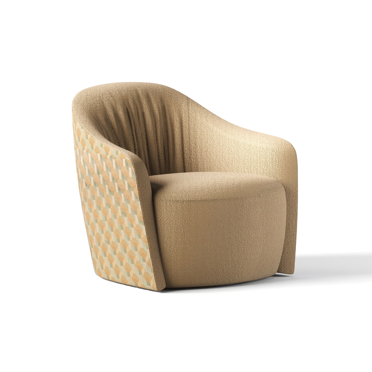 Display product Remi Plush Lounge Chair from manufacturer Boss Design