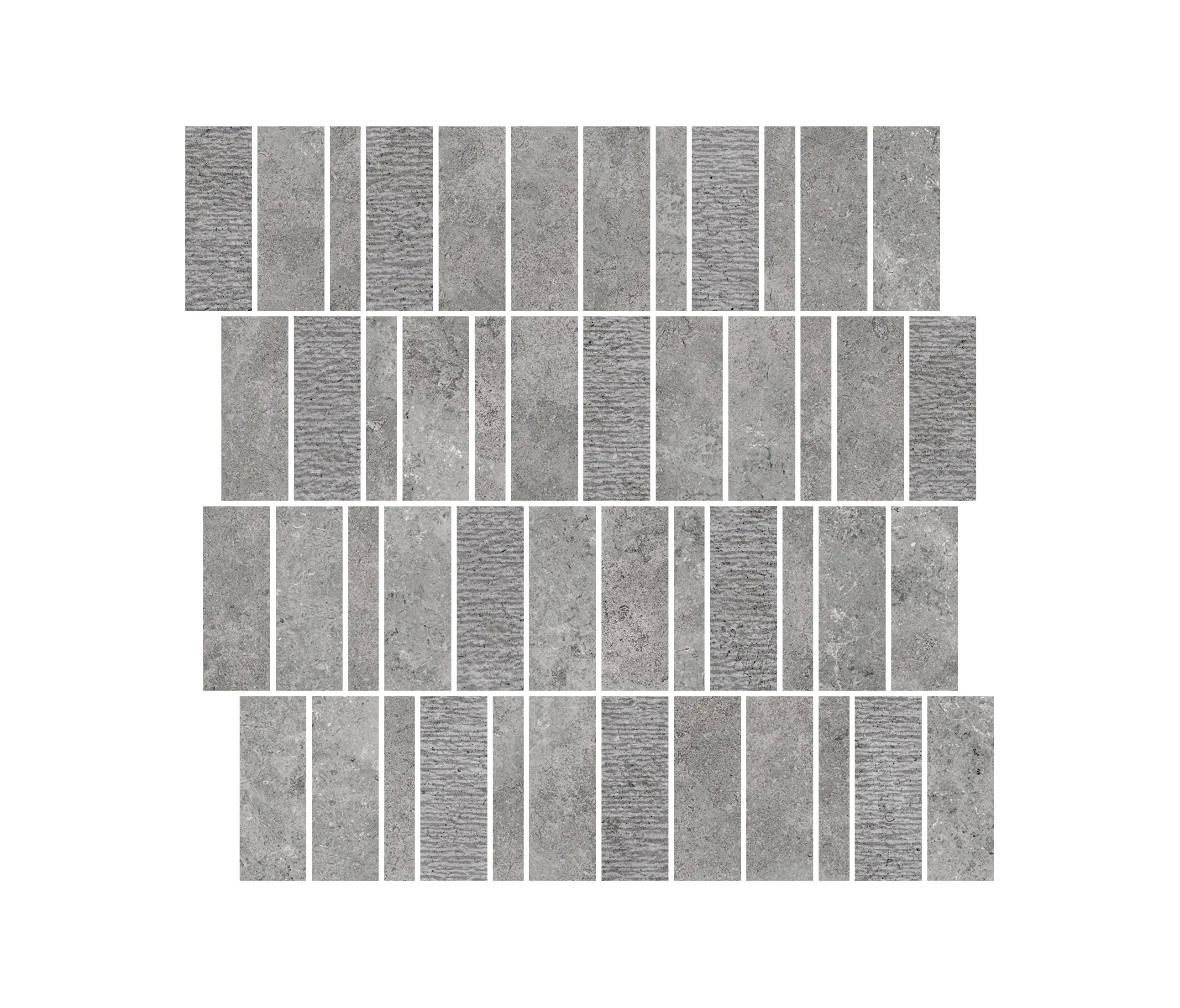 Refin - Pedra Azul Grey Mosaico Mix